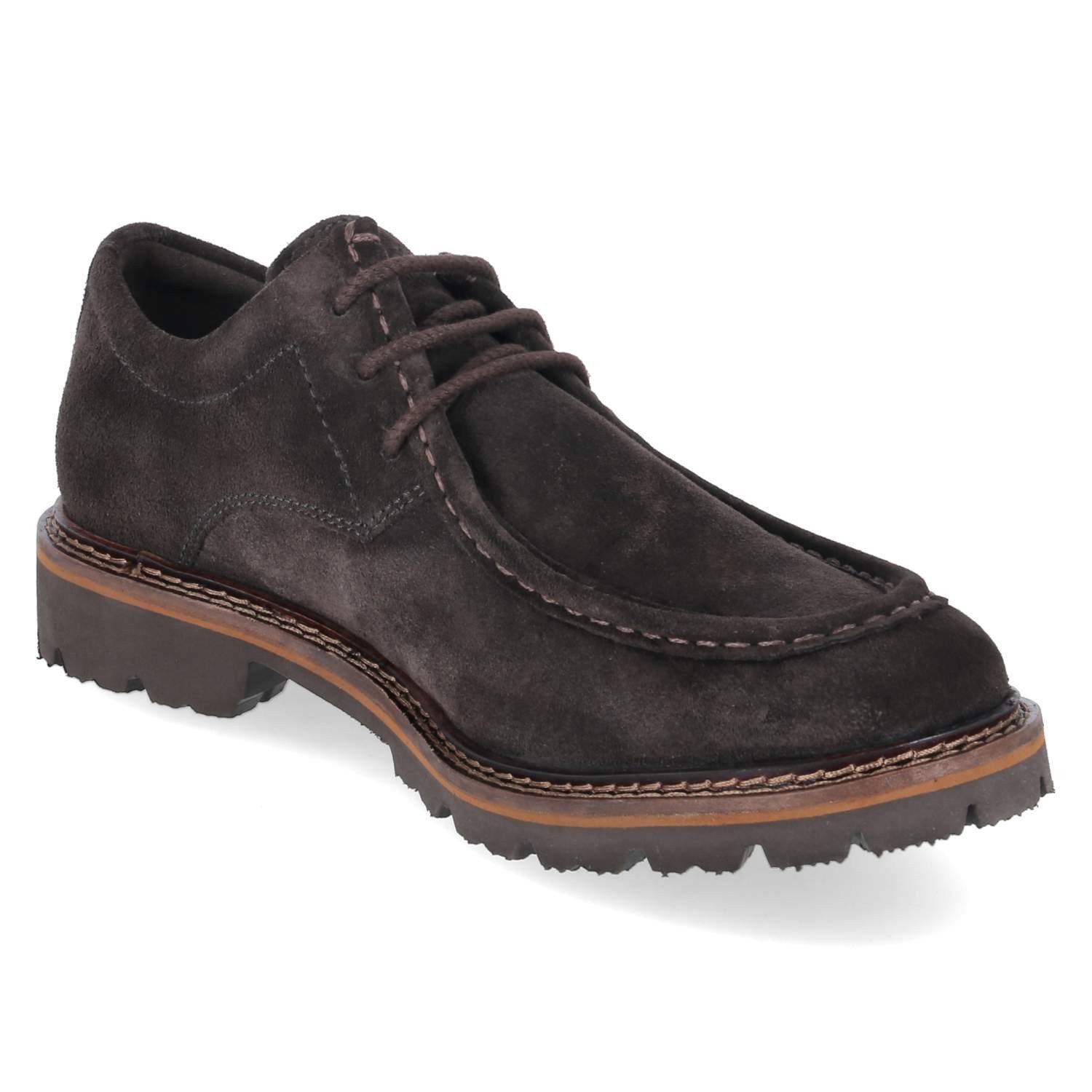 SIOUX Sioux Schnürschuhe 11692 Herren Rauleder brown Schnürschuh – Bild 5 von 5