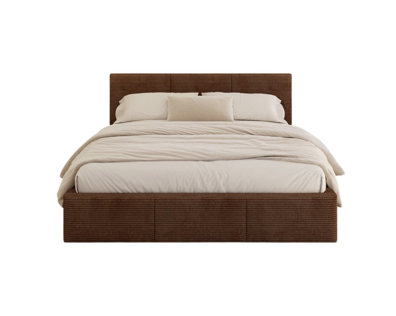 thematys Polsterbett mit Bettkasten Stauraumbett, aus hochwertigem CORD Sto günstig online kaufen