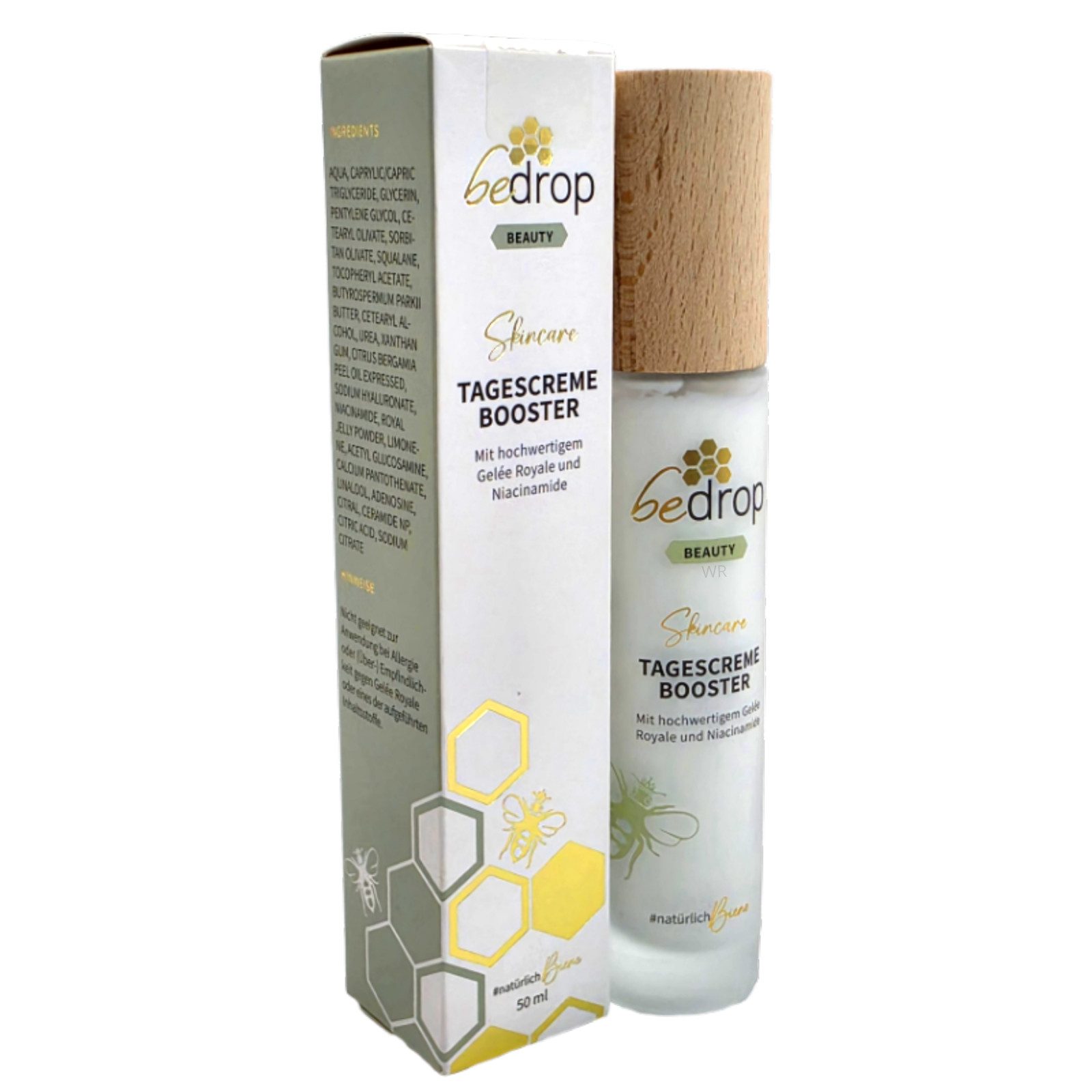 bedrop Tagescreme bedrop Tagescreme Booster, Mit hochwertigem Gelée Royale & Niacinamide