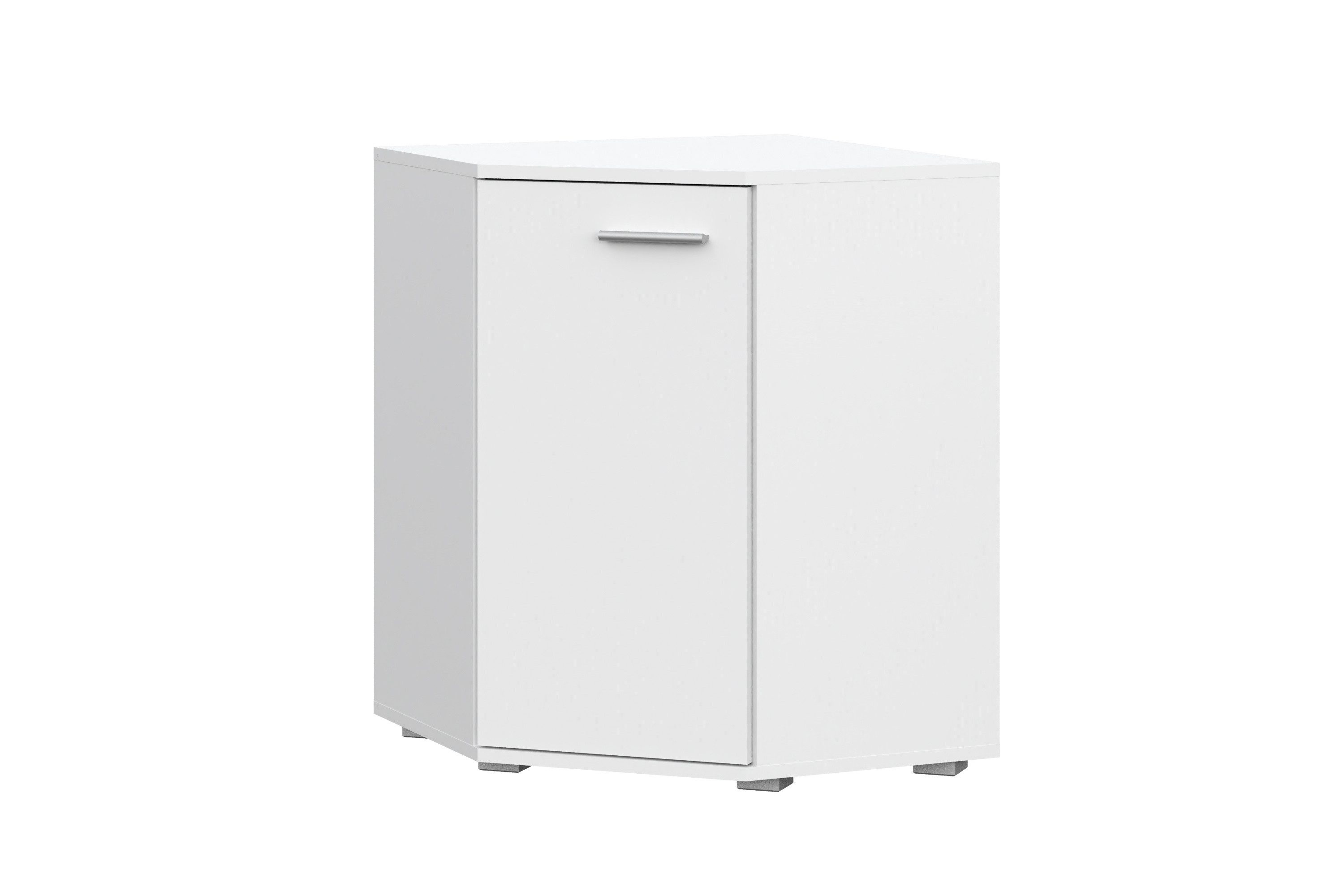 Raumhirsch Furniture Kommode Sideboard, Schrank, Wohnschrank, Anrichte (Maße: 137,8 x 73,5 x 34 cm (3 tiefe Fächer, Eckschrank), stabile Konstruktion, vielseitig einsetzbar, einfache Montage