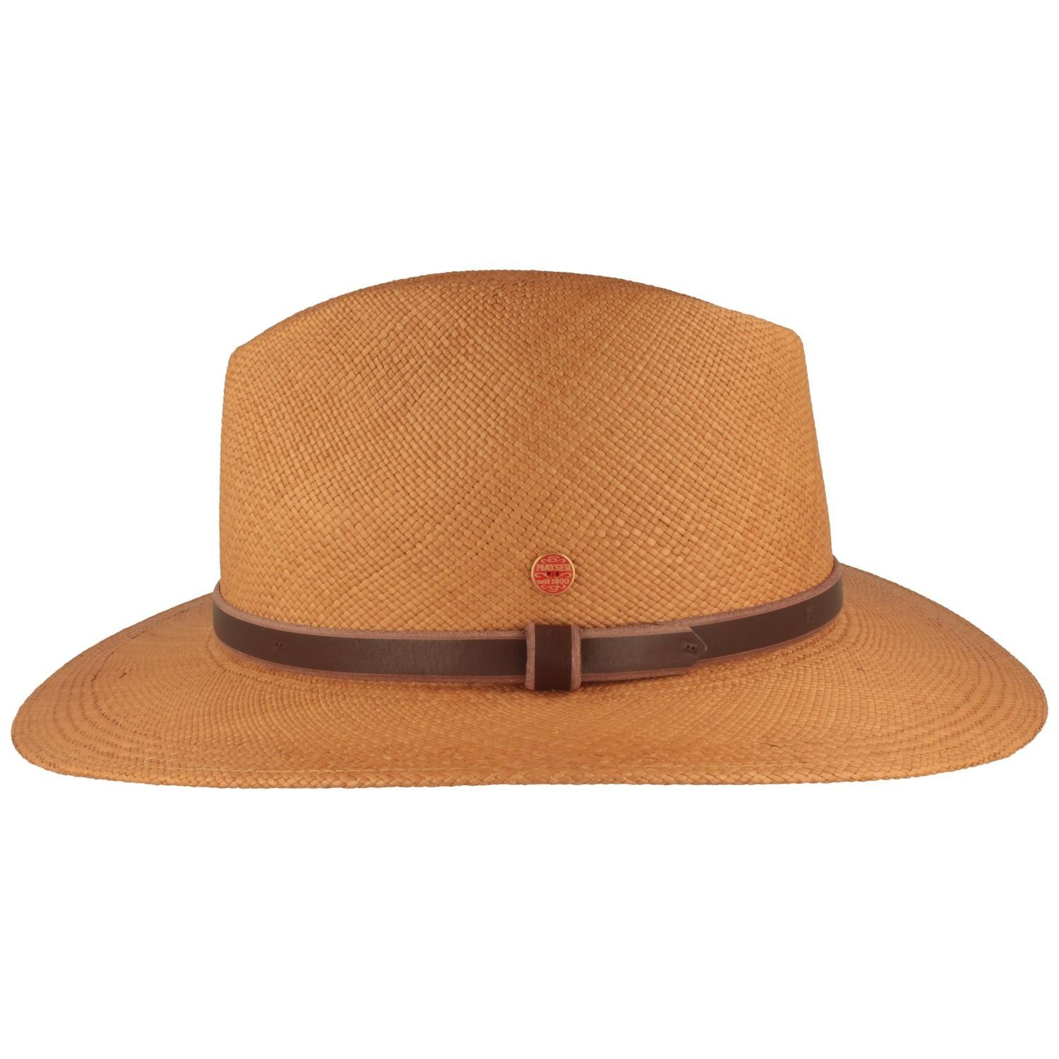 Hut UV und Lederband Panama Enrico Strohhut original Schutz mit 60 Mayser
