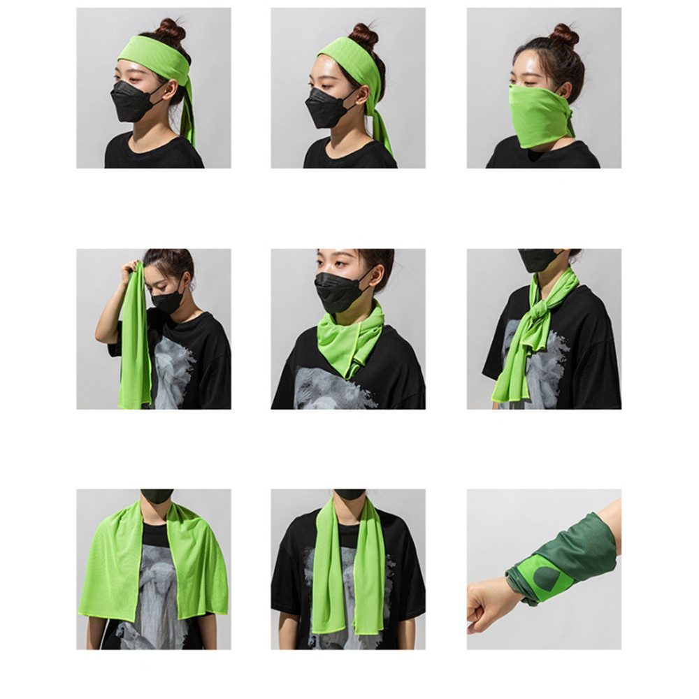 Cachito Sporthandtuch Kühlendes Handtuch, Mikrofaser Sporthandtuch, Reise Handtuch, Für Laufen, Trekking, Reise, Yog – Bild 5 von 5