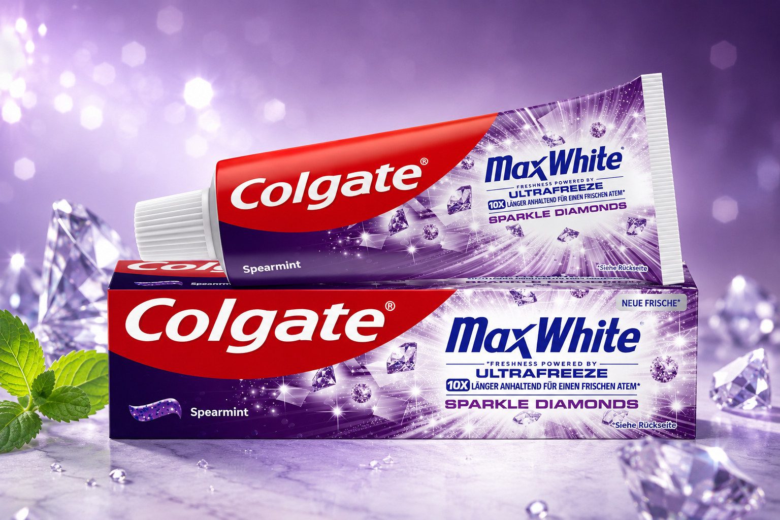 Colgate Zahnpasta Colgate Zahnpasta Max White Sparkle Diamonds, 75 ml