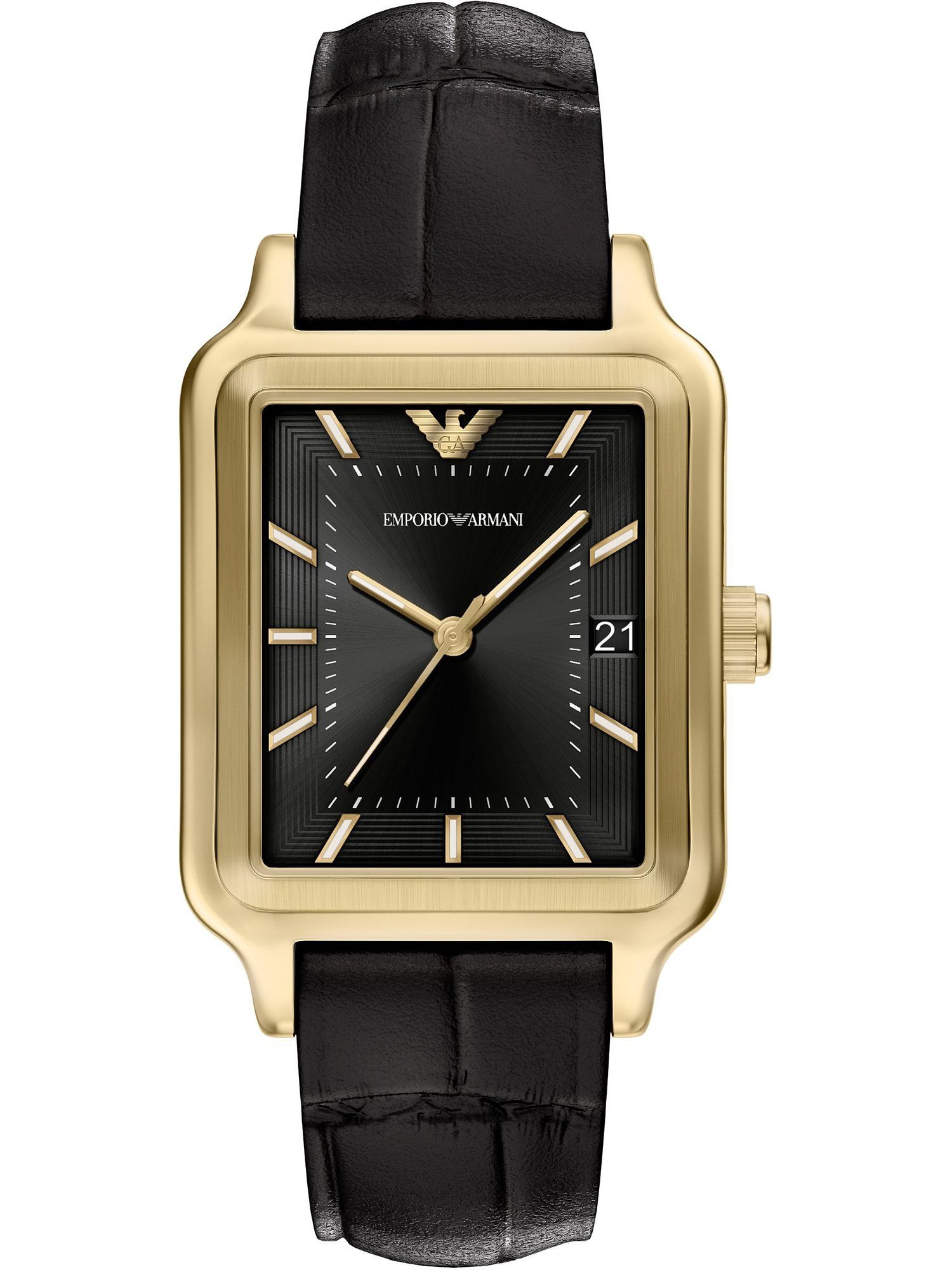 Emporio Armani Quarzuhr Emporio Armani Herren-Uhren Analog Quarz