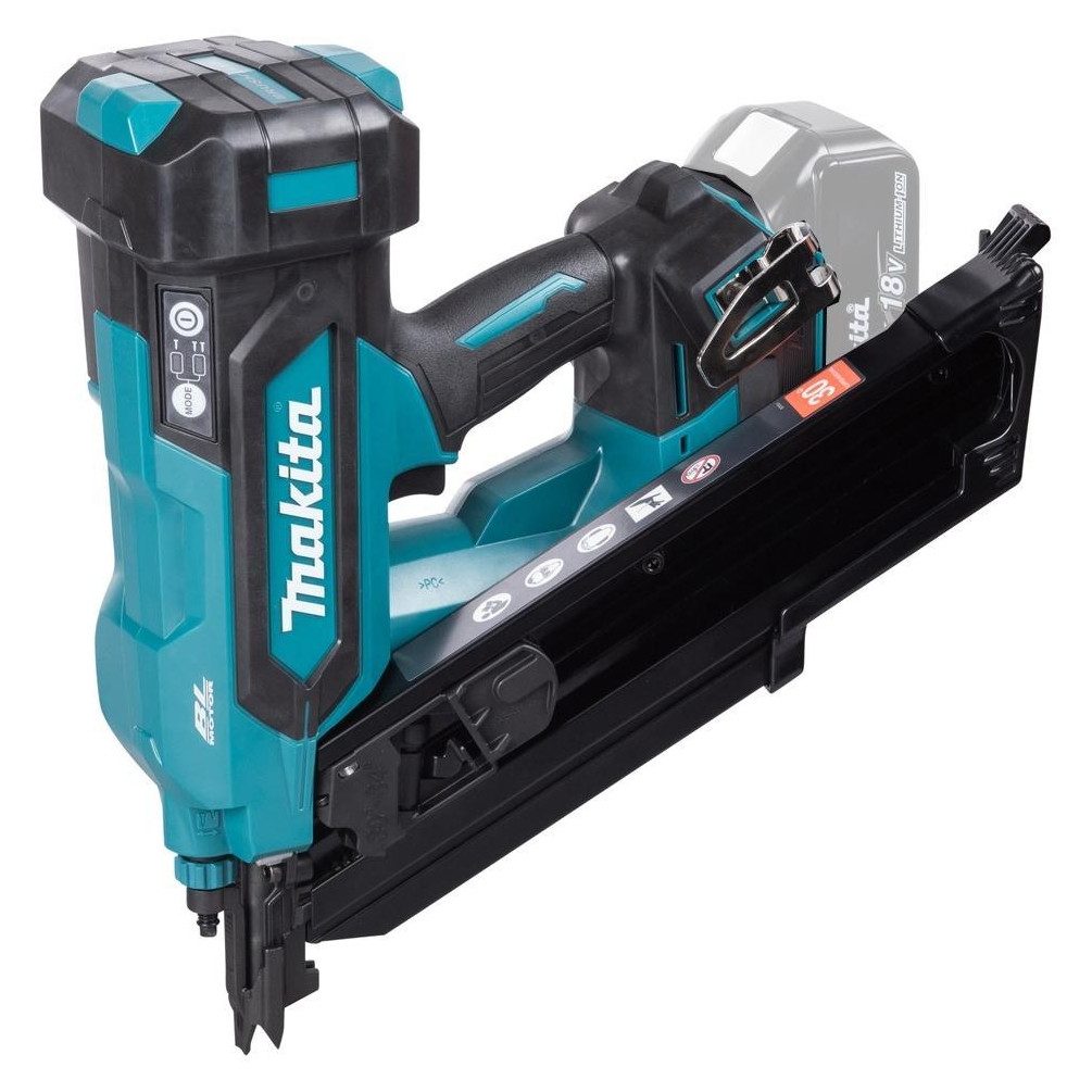 Makita Nagler DBN900ZK Akku-Streifennagler 18 Volt Nägel 50-90mm