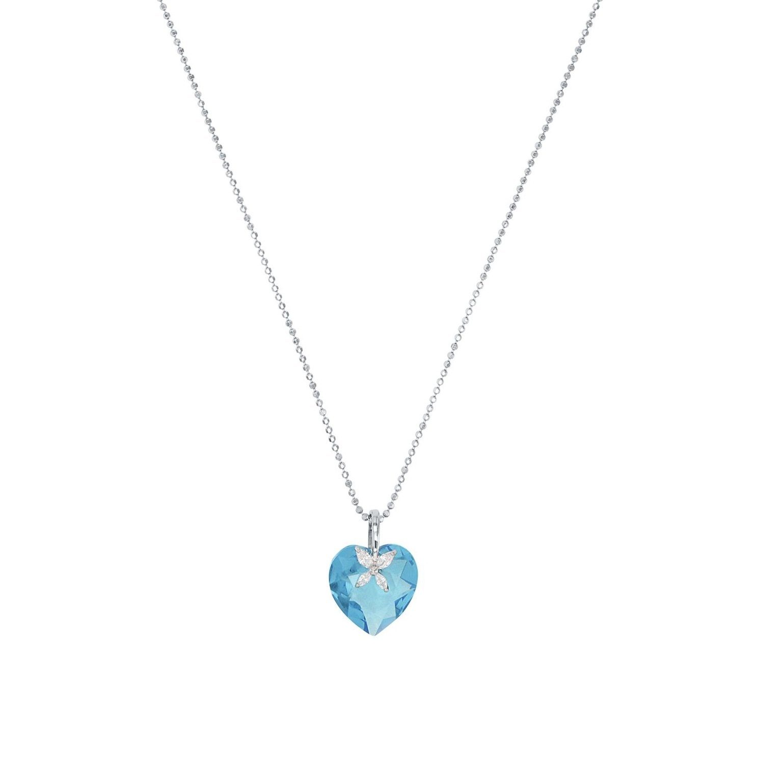 Amor Silberkette Amor Kette mit Anhänger (Kette mit Anhänger, 1-tlg., Kette mit Anhänger)