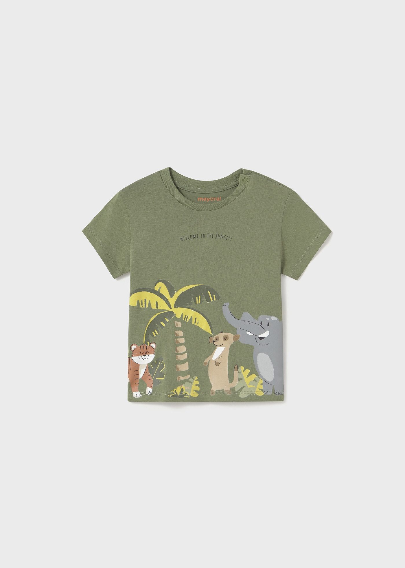 Mayoral T-Shirt Baby Jungen T-Shirt „Welcome to the Jungle“(105723)