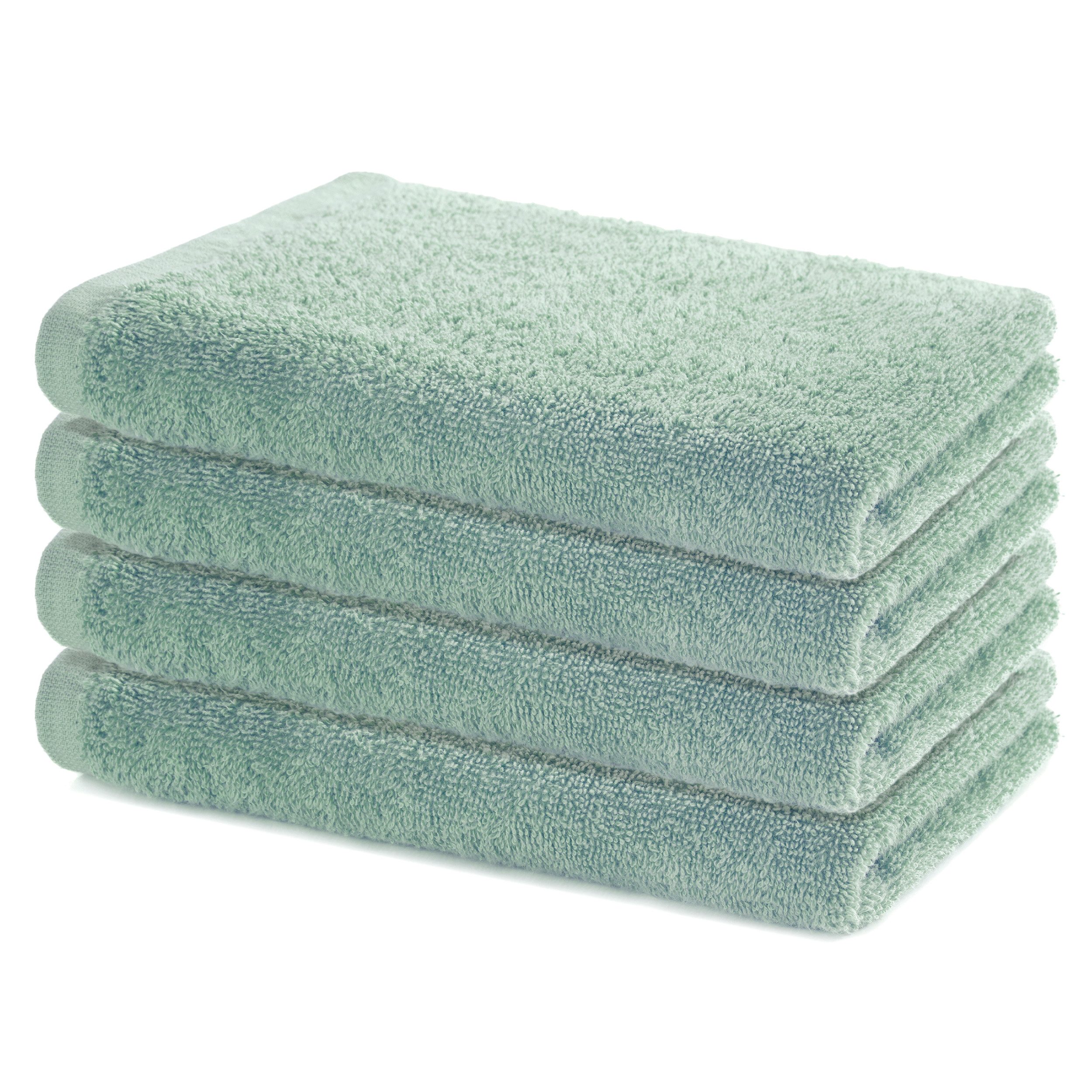 Lavea Handtücher Sydney Serie Handtuch oder Duschtuch Set, (4-St), 500 g/m² Frottier, weich & saugstark, pflegeleicht