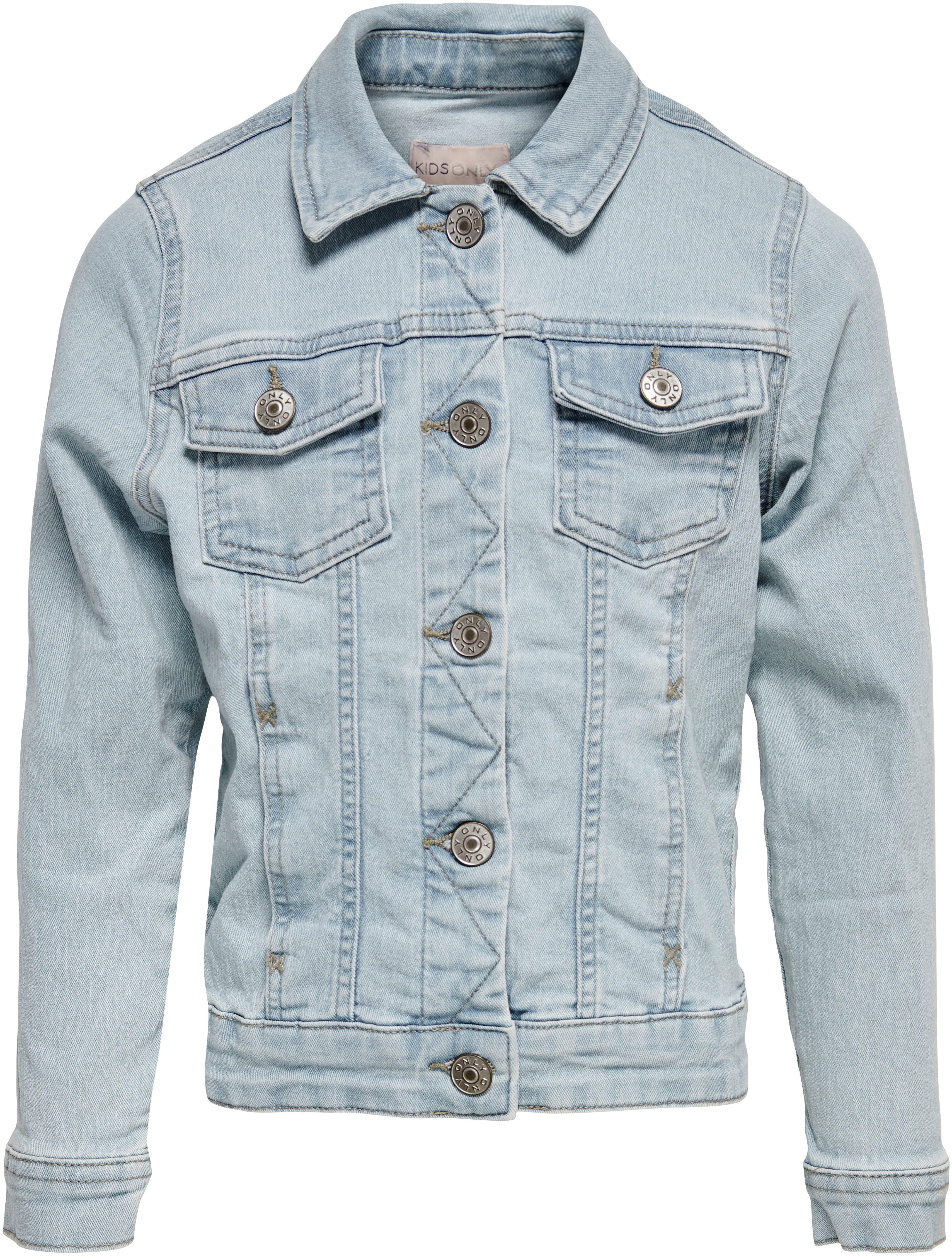 KIDS ONLY Jeansjacke KONSARA in klassischer, leicht verkürzter Form – Bild 2 von 5