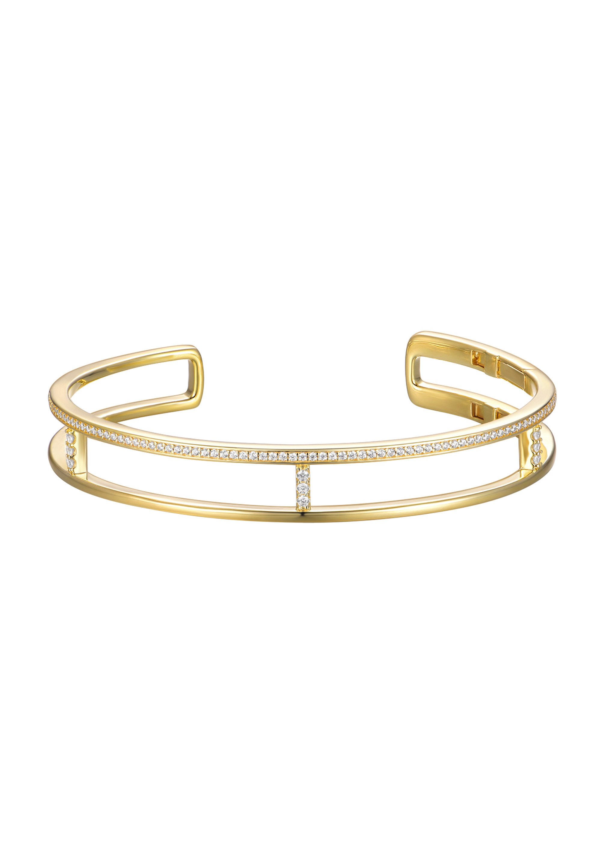 NANA KAY Armreif Glam Rebel, mit farblosem Stein