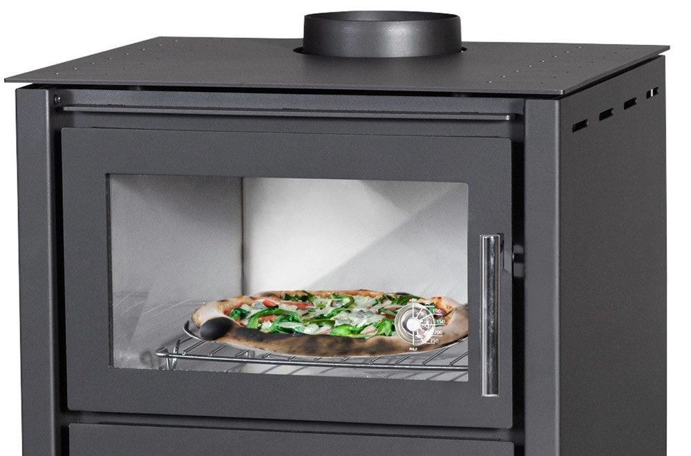 Victoria 05 Kaminofen Victoria Regina F mit Backfach + ext. Zuluft, 8,65 kW günstig online kaufen