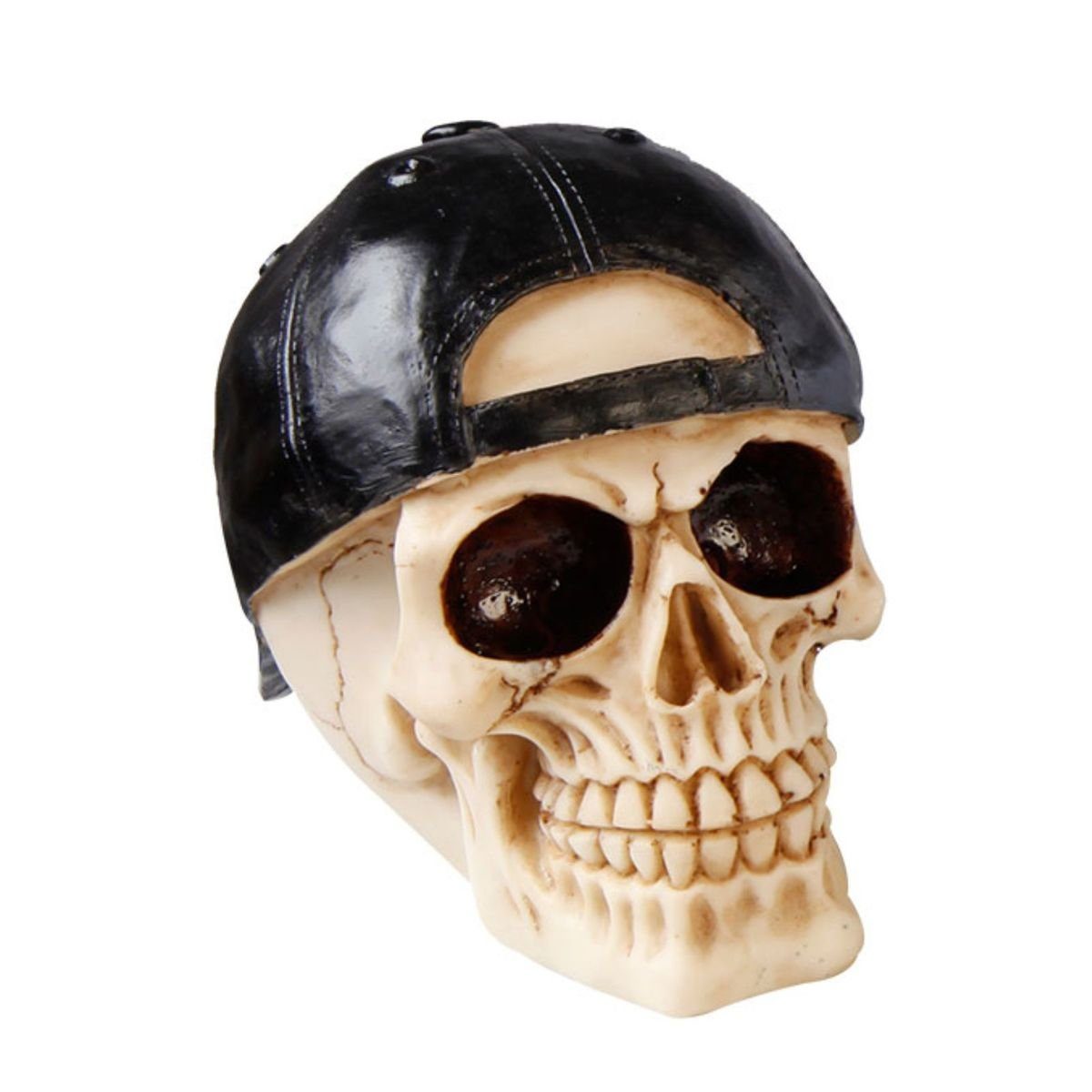 LEX Spardose Sparschwein 4 Totenkopf-Motive Polyresin günstig online kaufen