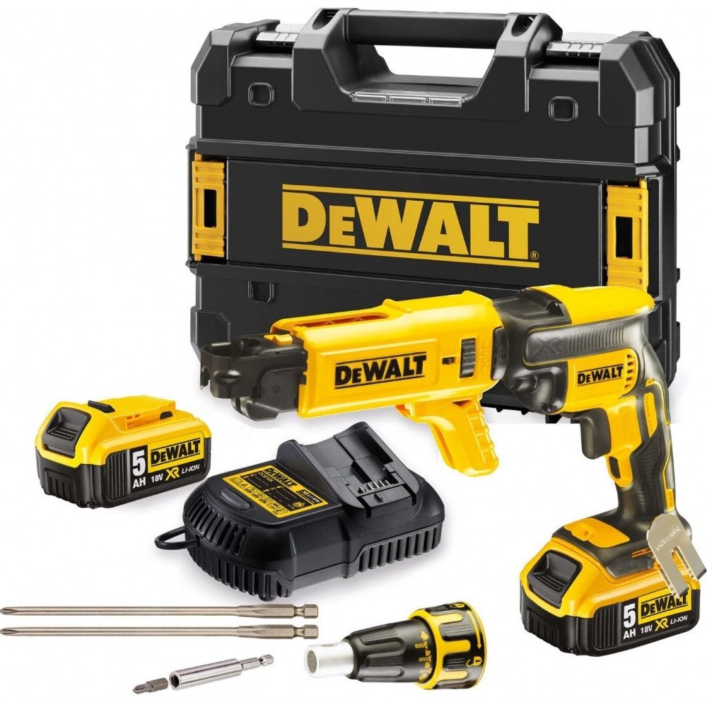 DeWalt Elektrowerkzeug-Set DeWalt DCF620D2K-QW Akku-Schnellbauschrauber-Set.