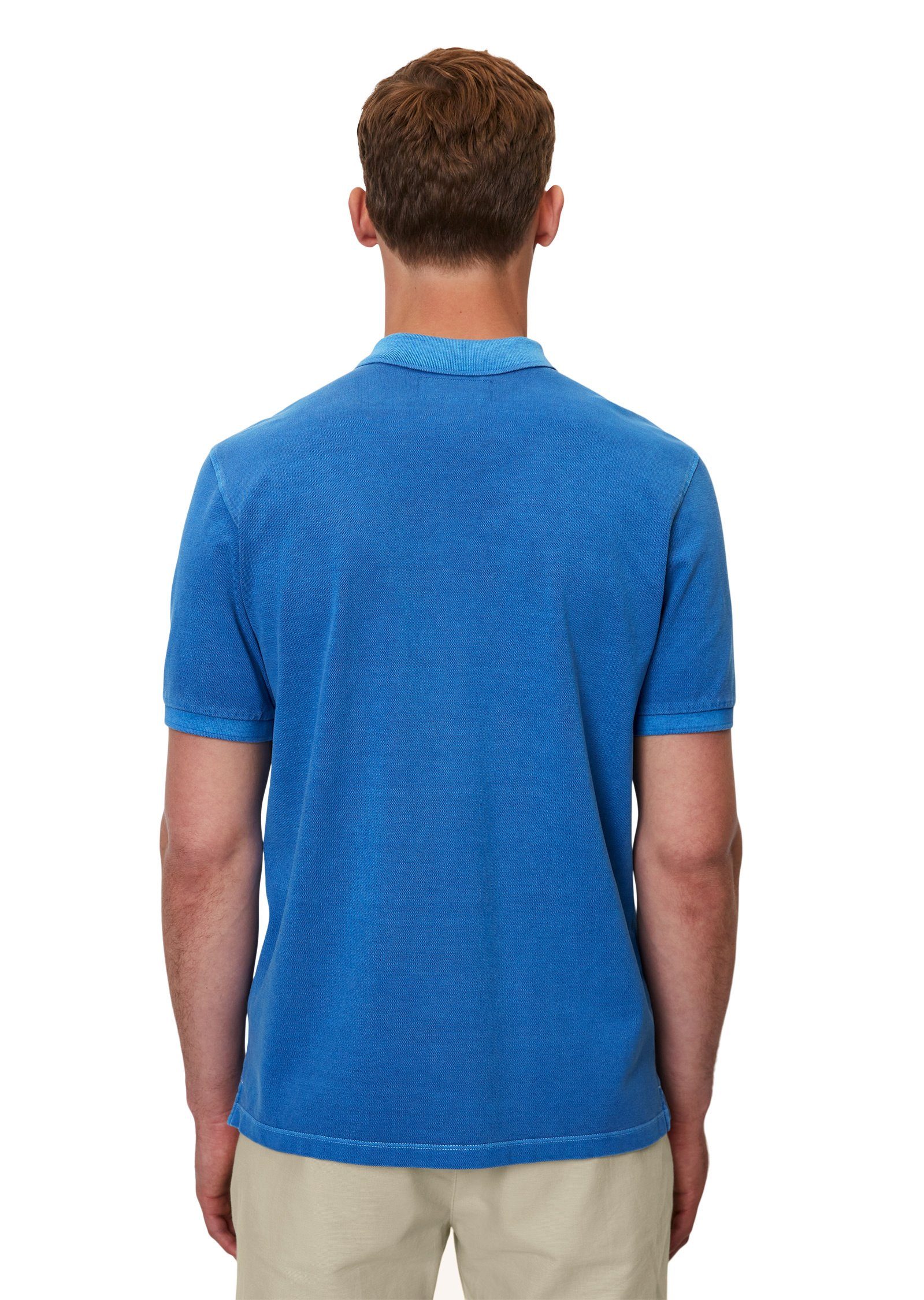 Poloshirt Marc blau O'Polo aus Bio-Baumwolle