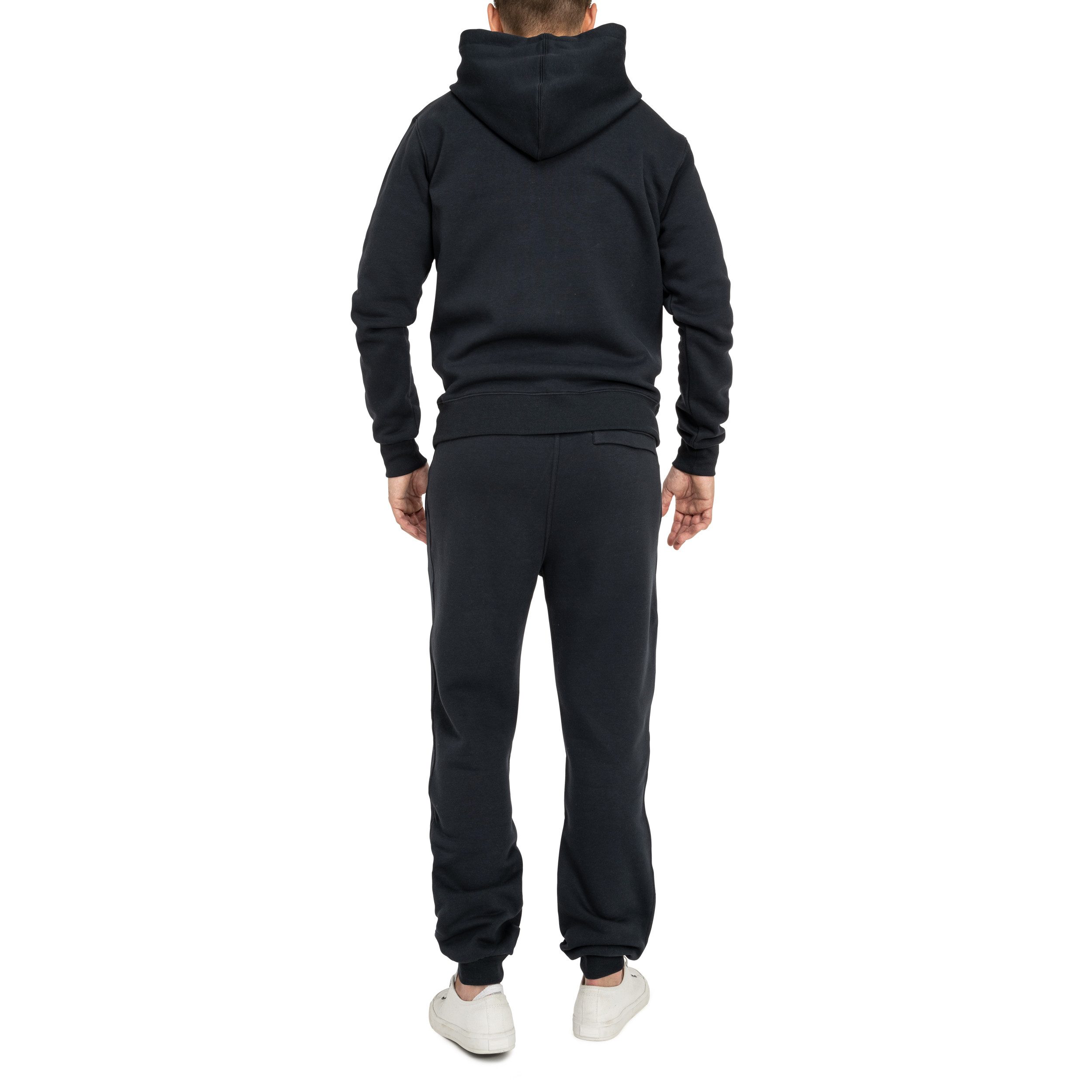 Basisstoff Jogginganzug Laufkumpel Herren Jogging Anzug Trainingsanzug Hausanzug
