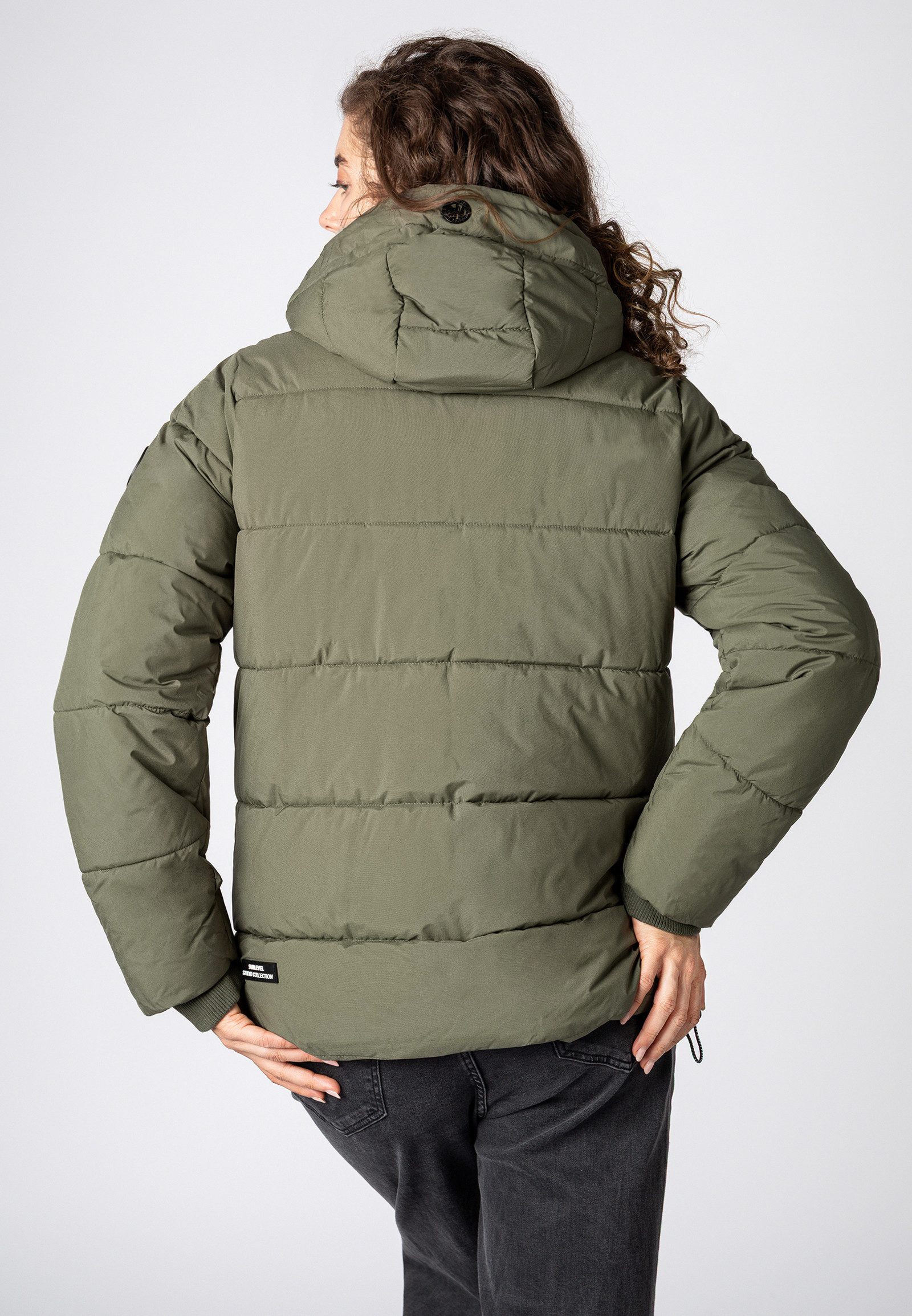 SUBLEVEL Steppjacke Damen Winterjacke mit Kordel und Kapuze Kapuze mit Tunn günstig online kaufen