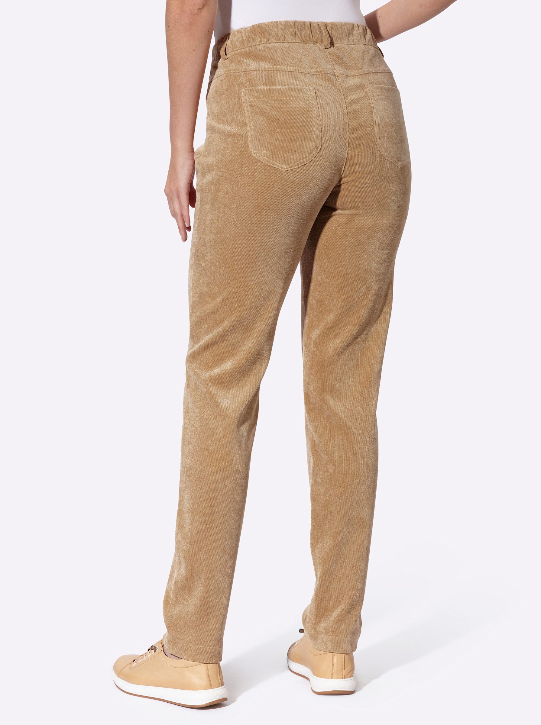 Sieh an! Jerseyhose Cord-Hose komfortabel – Bild 2 von 5