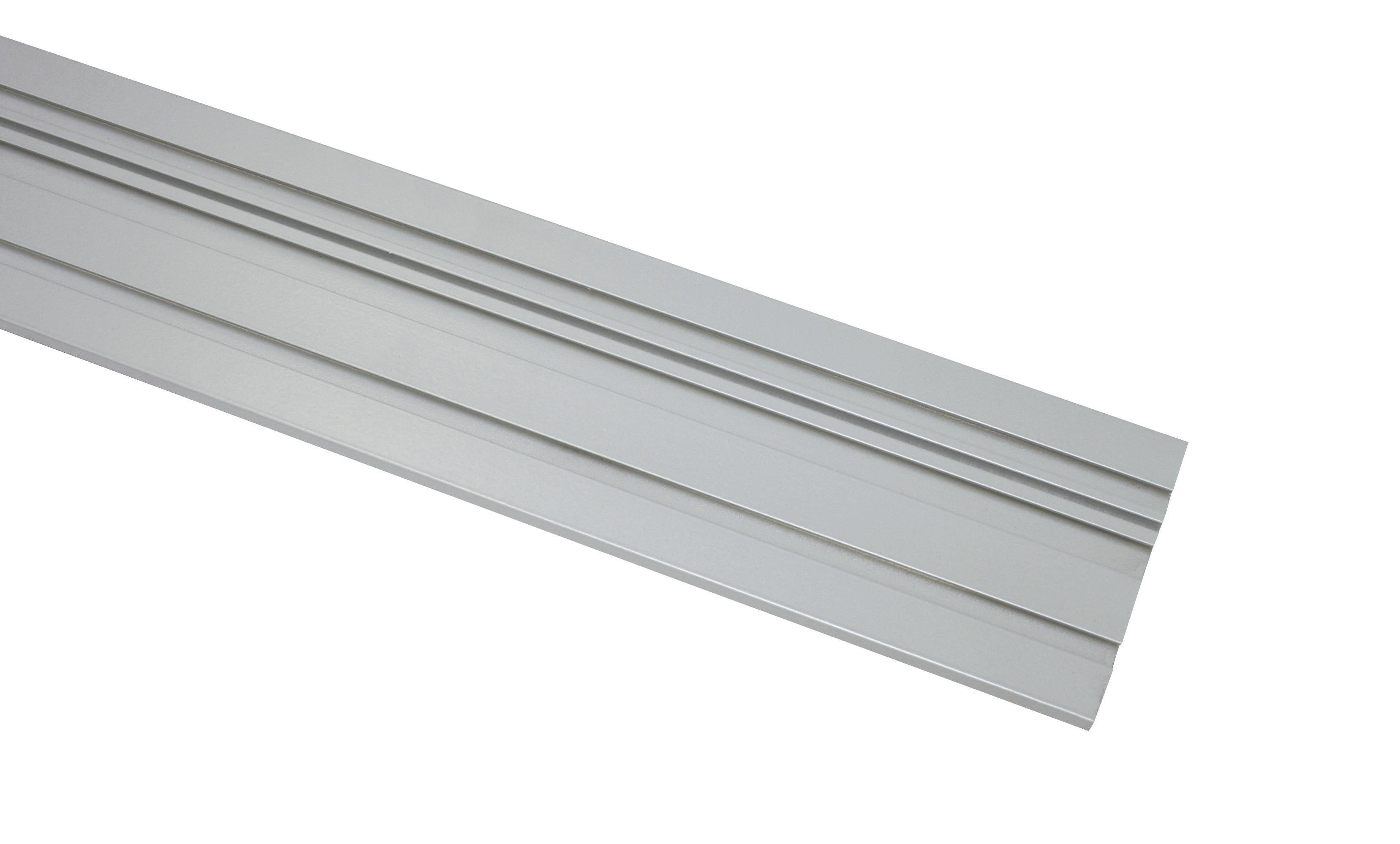 alumini, GARDINIA, Aluminium-Vorhangschiene 3-läufig standard Gardinia Schienensystem