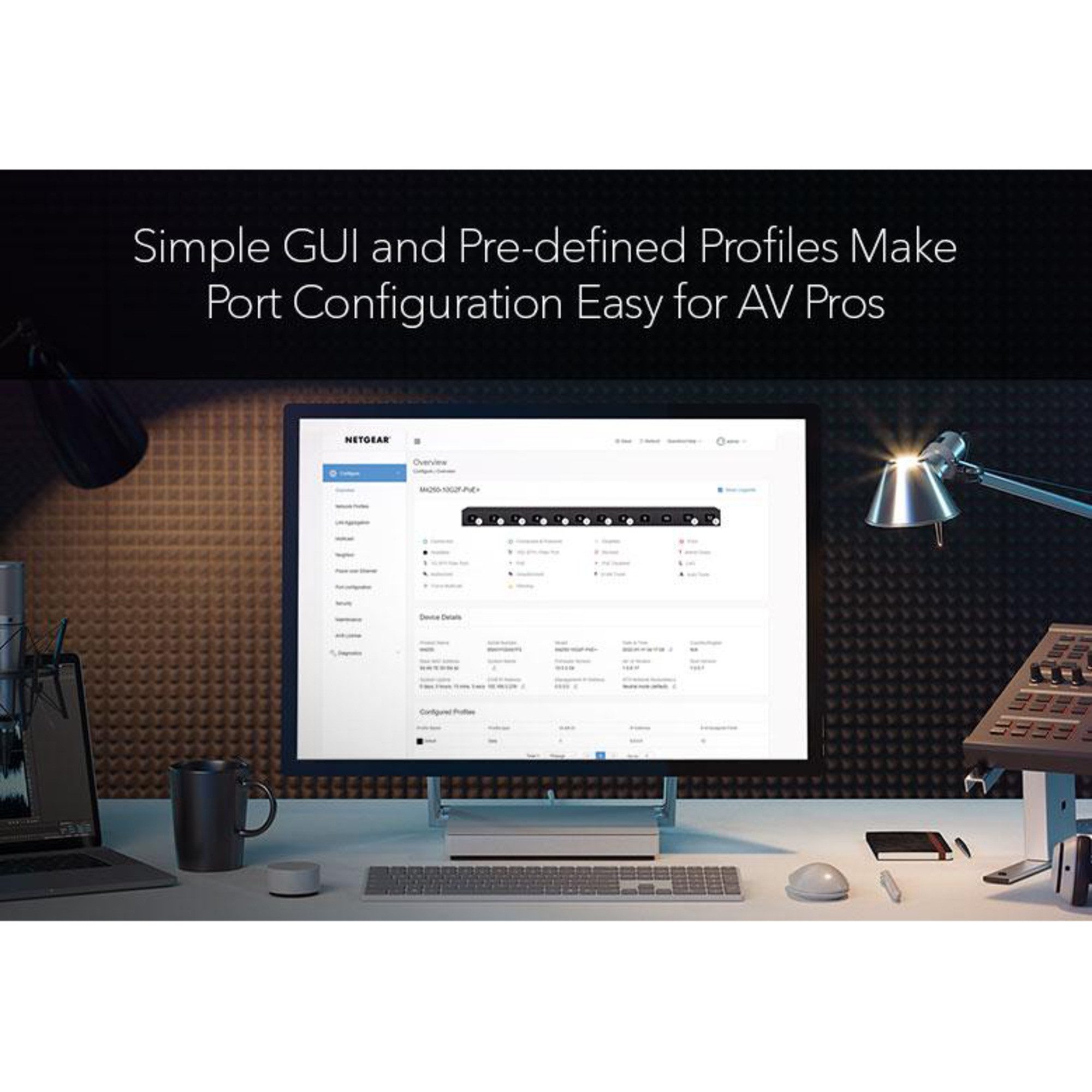 NETGEAR Netgear GSM4210PD, Switch Netzwerk-Switch
