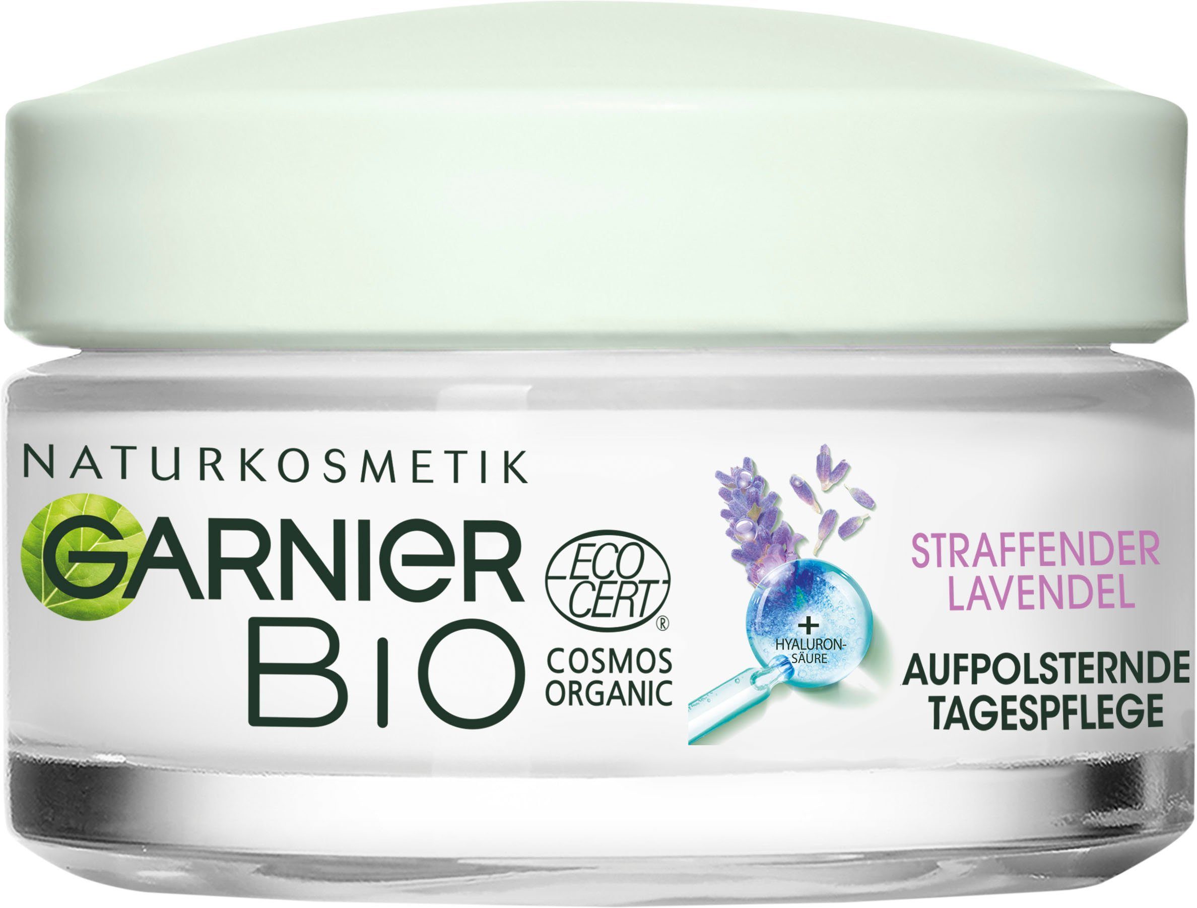GARNIER Anti-Aging-Creme Bio Lavendel, redutiert Falten, feuchtigkeitsspendend, mit Lavendel-Öl