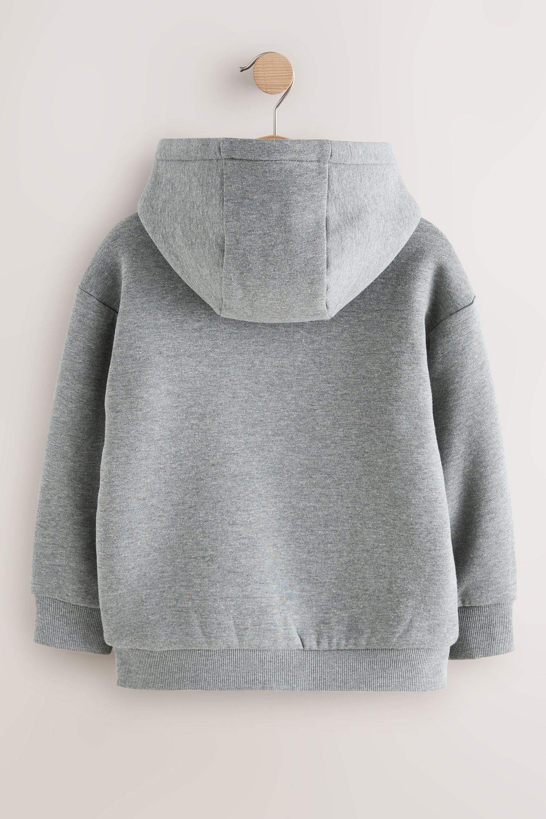 Next Kapuzenfleecejacke Kapuzenjacke aus Teddyfleece mit Reissverschluss (1-St)