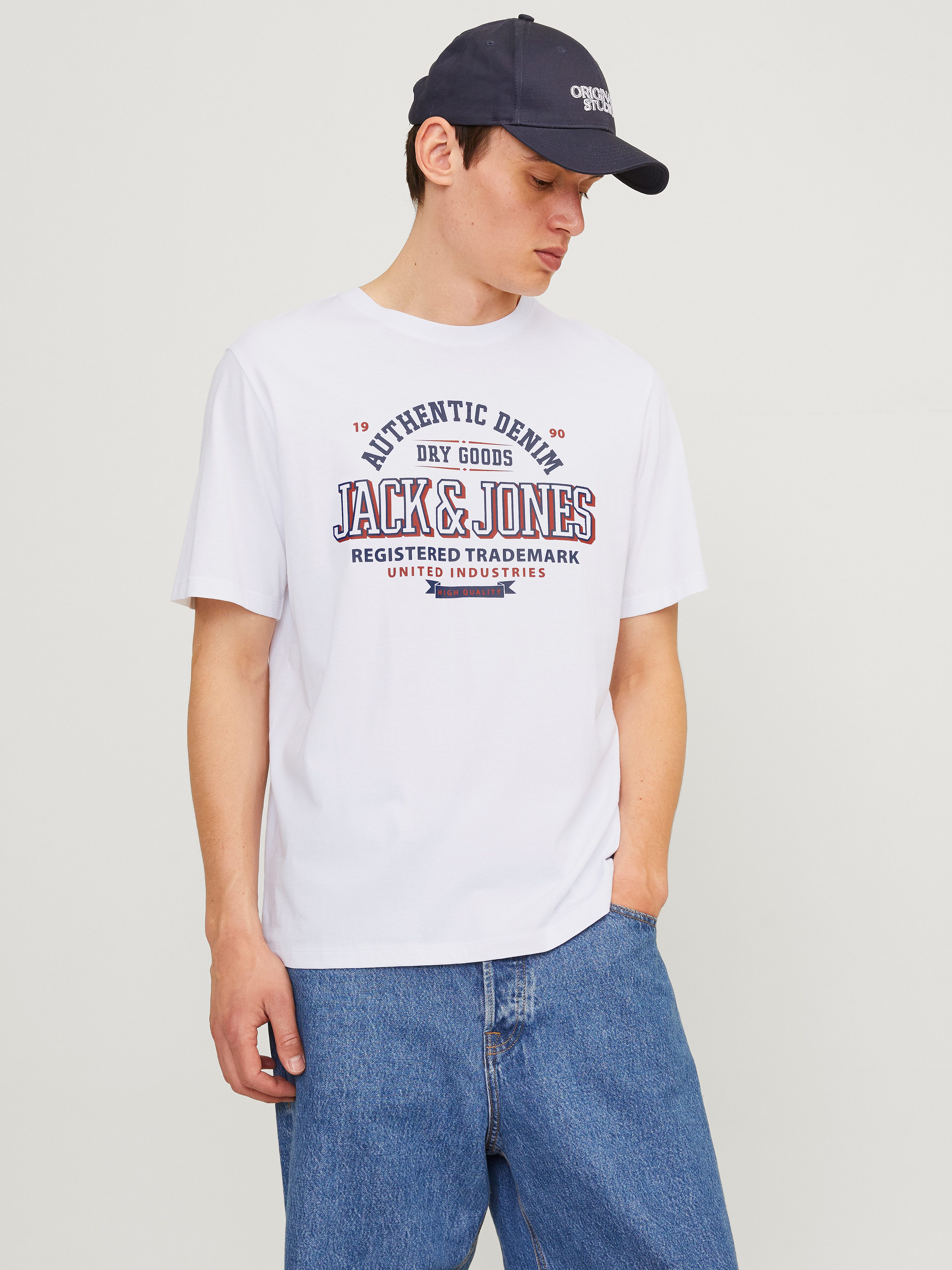 Jack & Jones Rundhalsshirt JJELOGO TEE günstig online kaufen
