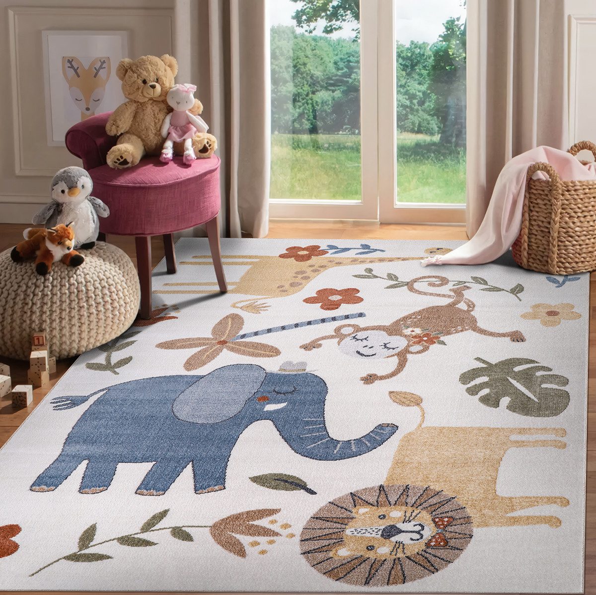 Rugium Kinderteppich Kids_Zoo, Höhe: 8 mm günstig online kaufen