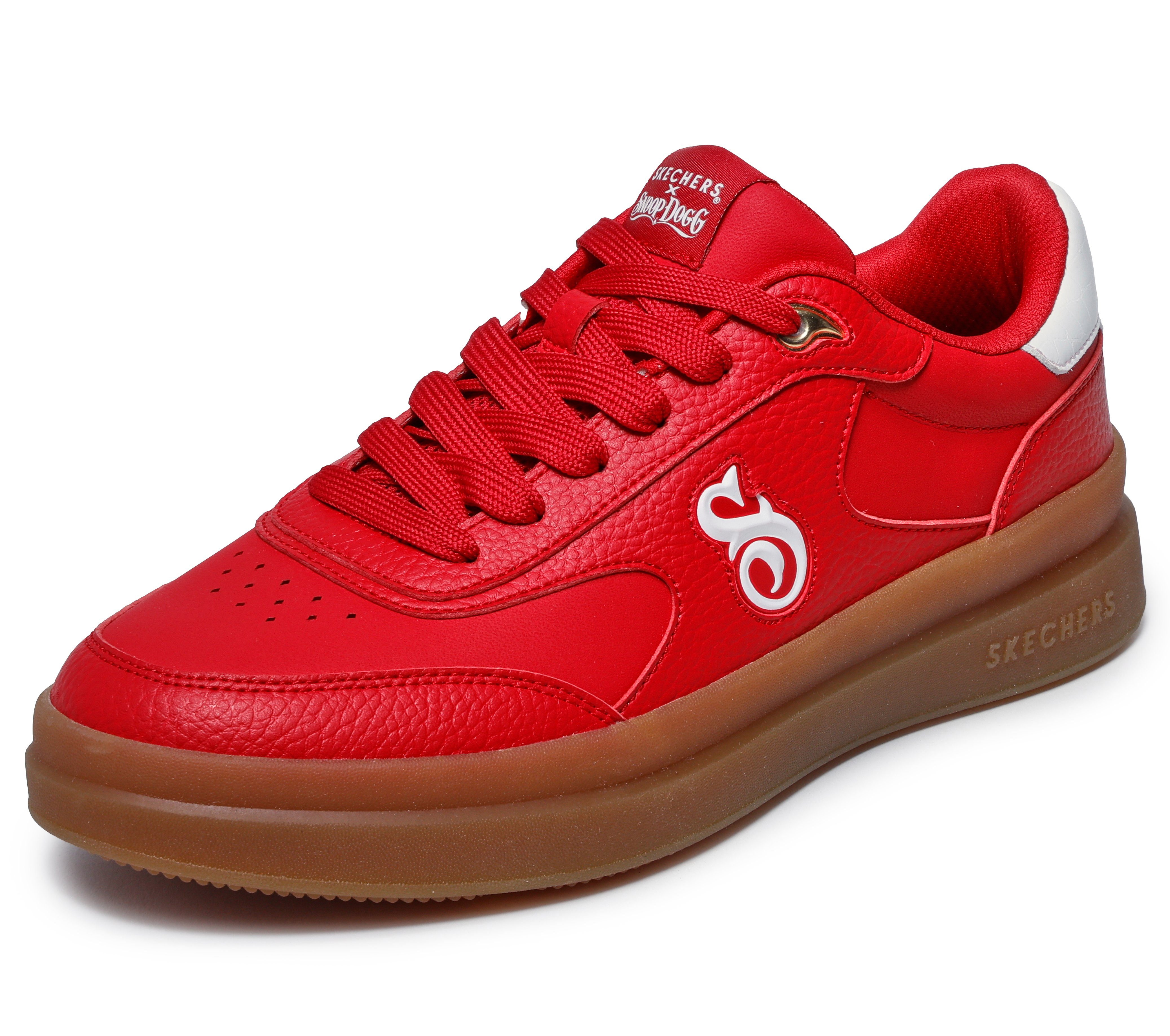 Skechers COURTSIDE-CALI DUDEZ Sneaker Snoop Dogg Schnürschuh mit Kontrastbesätzen
