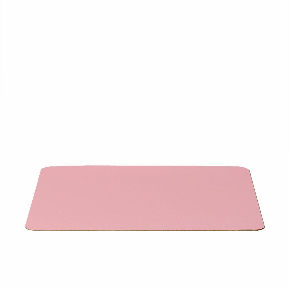 Livø Platzset Tabletteinlage Weiß Rosa