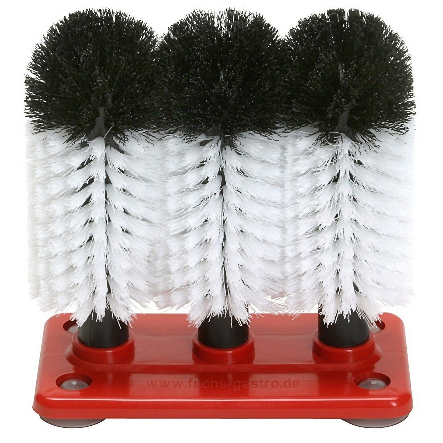 FUCHS Reinigungsbürste Gläserspülbürste, Gläserspülbürstengarnitur Profis - GR-1 - 3 x 18 cm