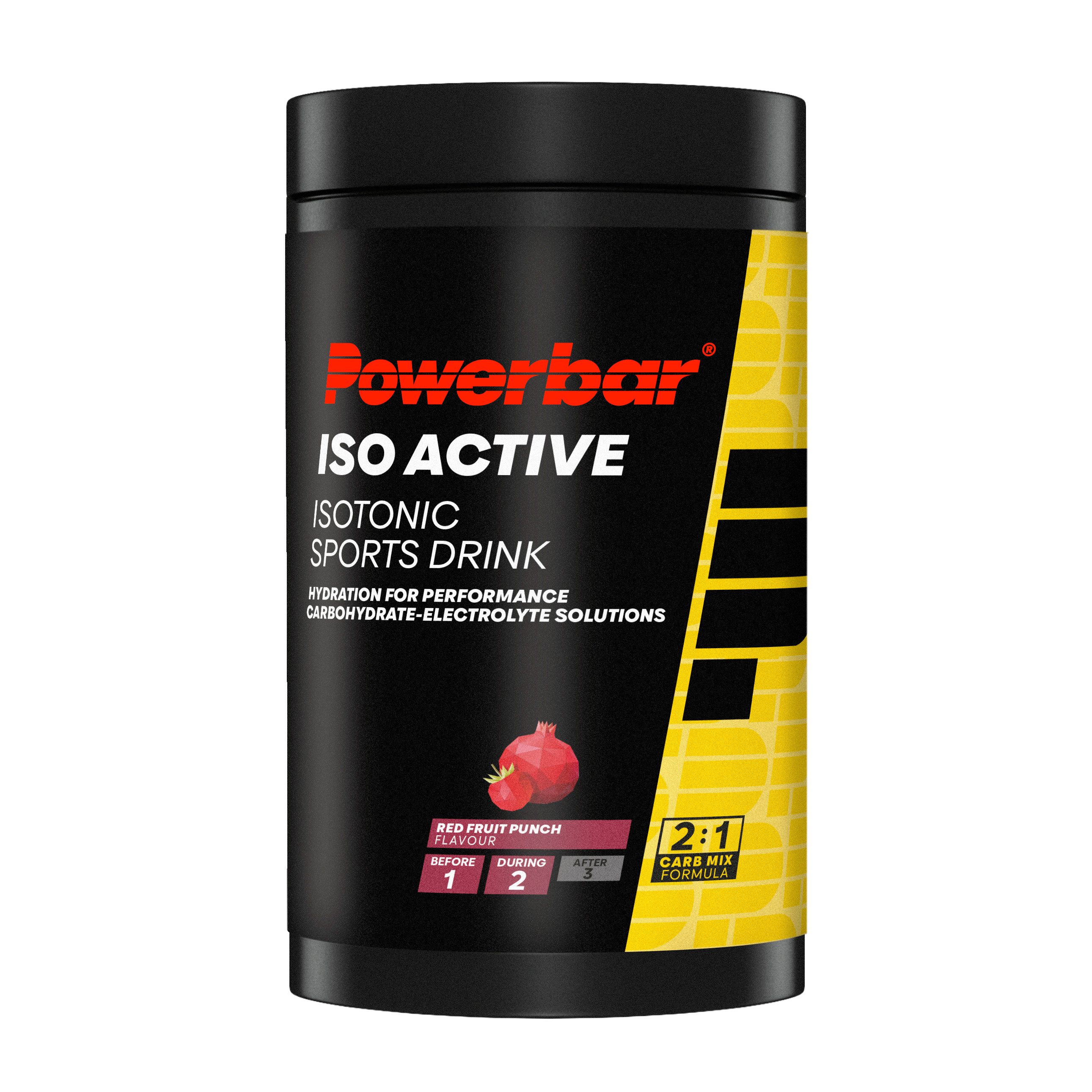 PowerBar Red Fruit Punch 600g Isotonisches Sportgetränk 5 Elektrolyte Pulver Pulver, 1 er Dose à 1 St., 600 g, Kohlenhydrate / Glukose- und Fruktose-Quellen 2:1
