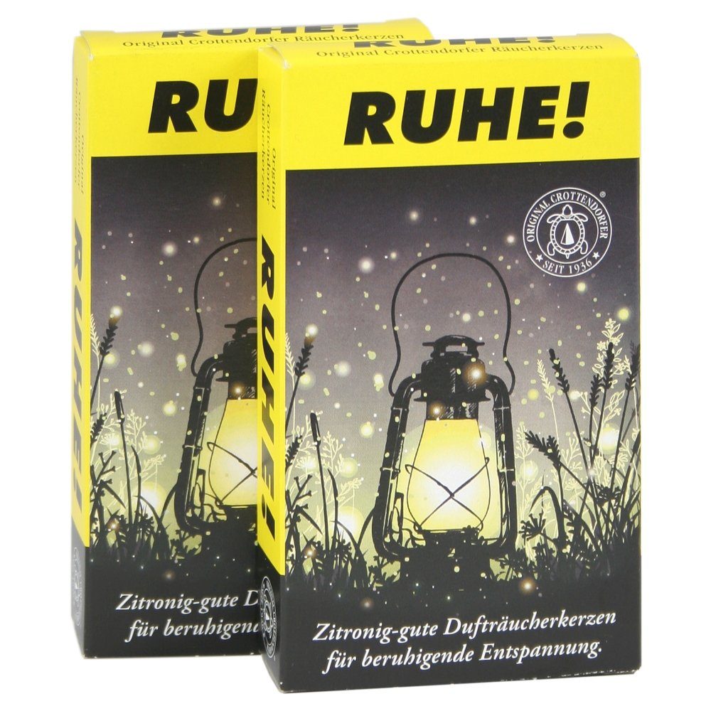 Crottendorfer Outdoorkerze 1557, RUHE! Räucherkerzen 2er-Set, günstig online kaufen