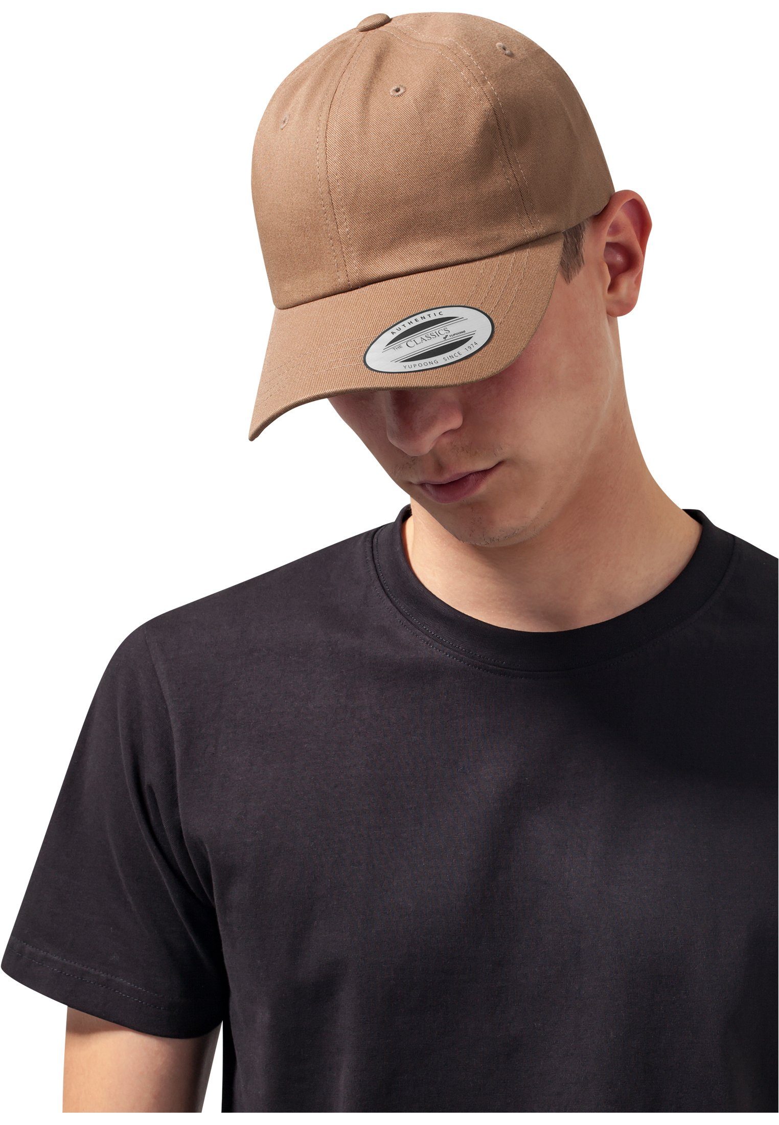 Flexfit Flex Cap Profile Low Cotton Flexfit 6245CM Twill TAN