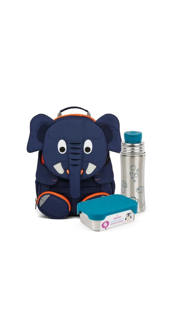 Affenzahn Kinderrucksack Großer Freund, mit personalisierbarer Ziehzunge