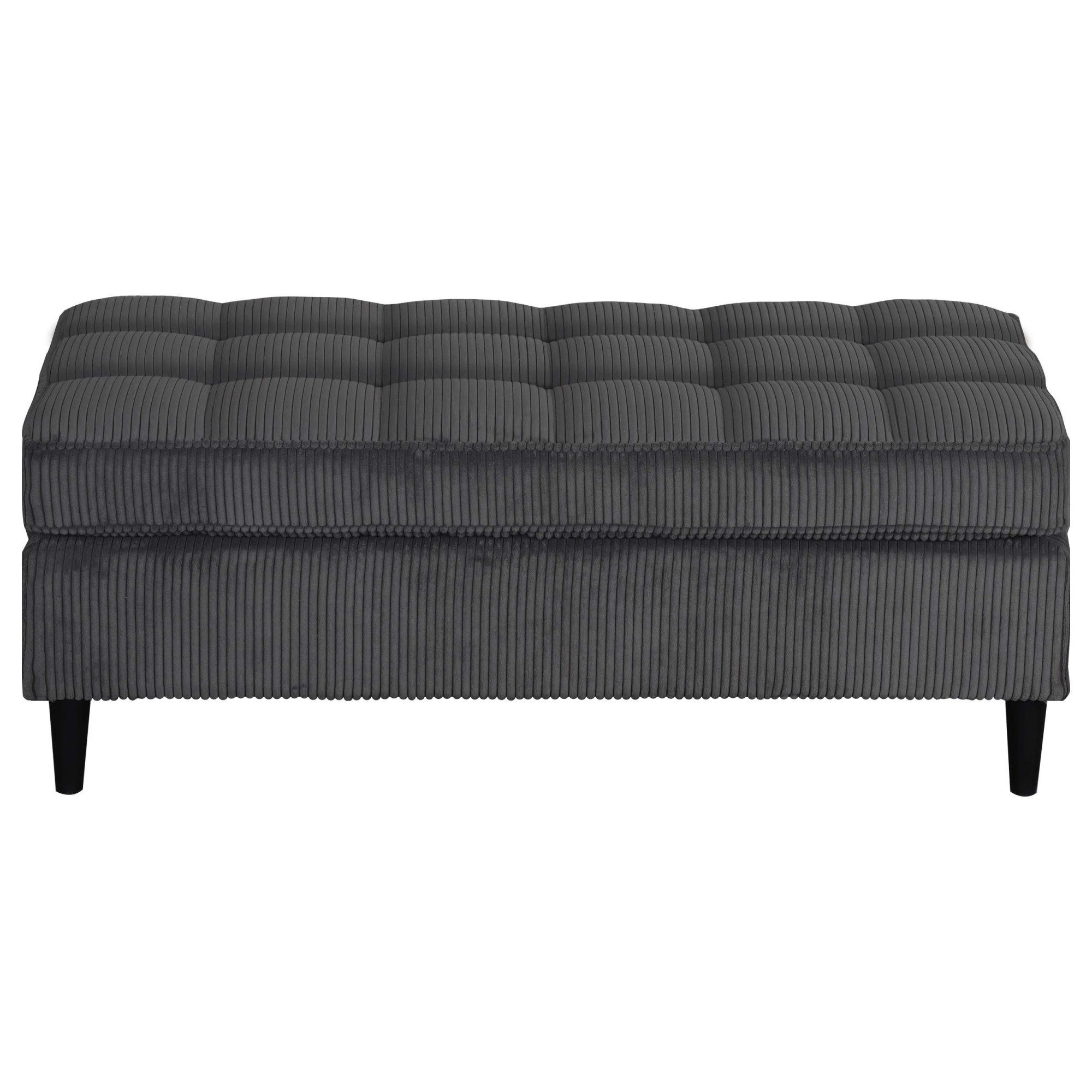 Dorel Home Hocker LINDHUS, Cord, Modul für die Lindhus-Sofas- Breite 120 cm, verlängert das Sofa zum Schlafsofa, Relaxsofa....