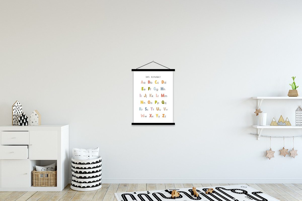 MuchoWow Poster Pädagogisch - Alphabet lernen günstig online kaufen