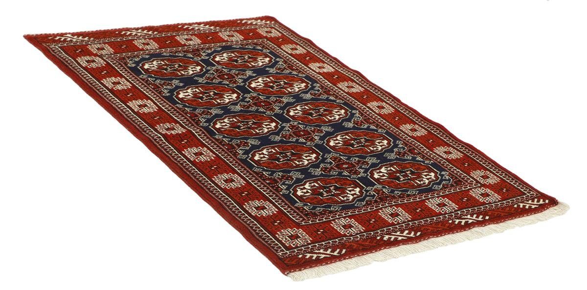 Orientteppich / Trading, mm Turkaman Handgeknüpfter Orientteppich 6 rechteckig, Perserteppich, Nain 101x143 Höhe:
