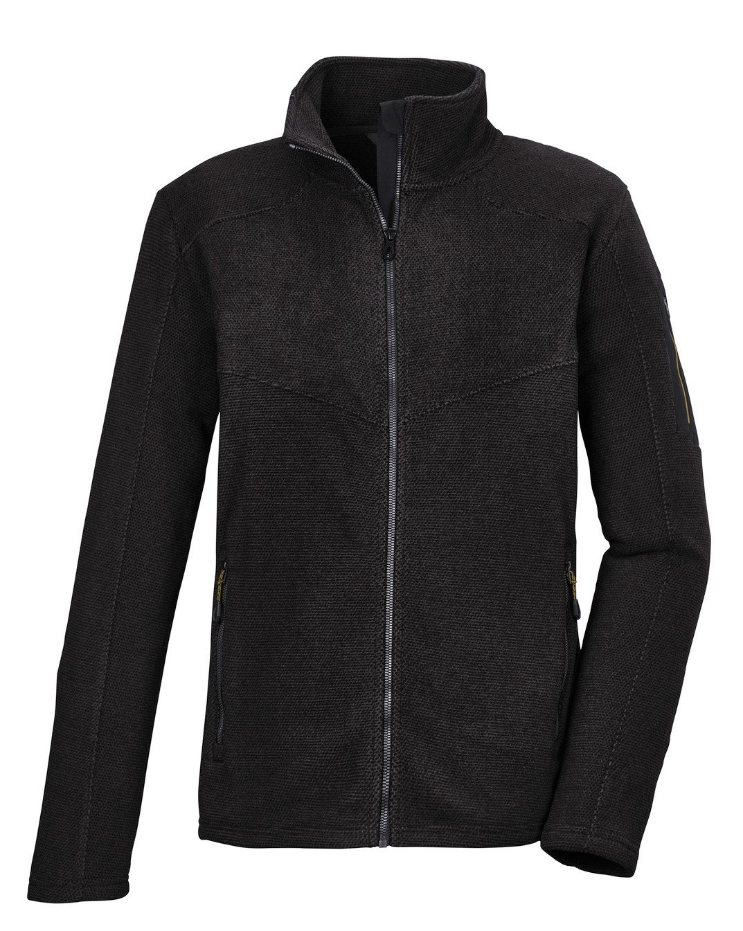 Killtec Strickfleecejacke KOW 90 MN KNTFLC JCKT CS Midlayer, Fleece, Fleecejacke