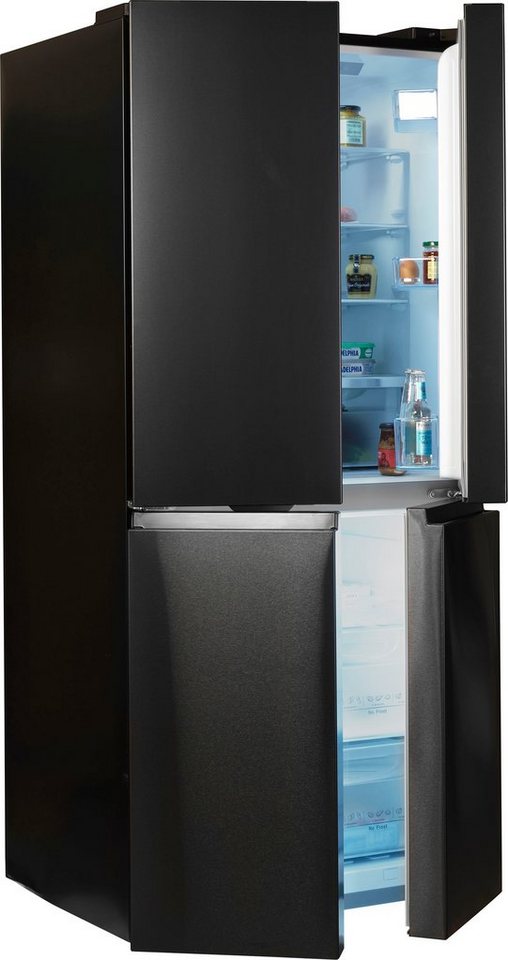 Hisense Multi Door RQ563N4SF2, 181 cm hoch, 79,4 cm breit, No Frost – nie  wieder abtauen