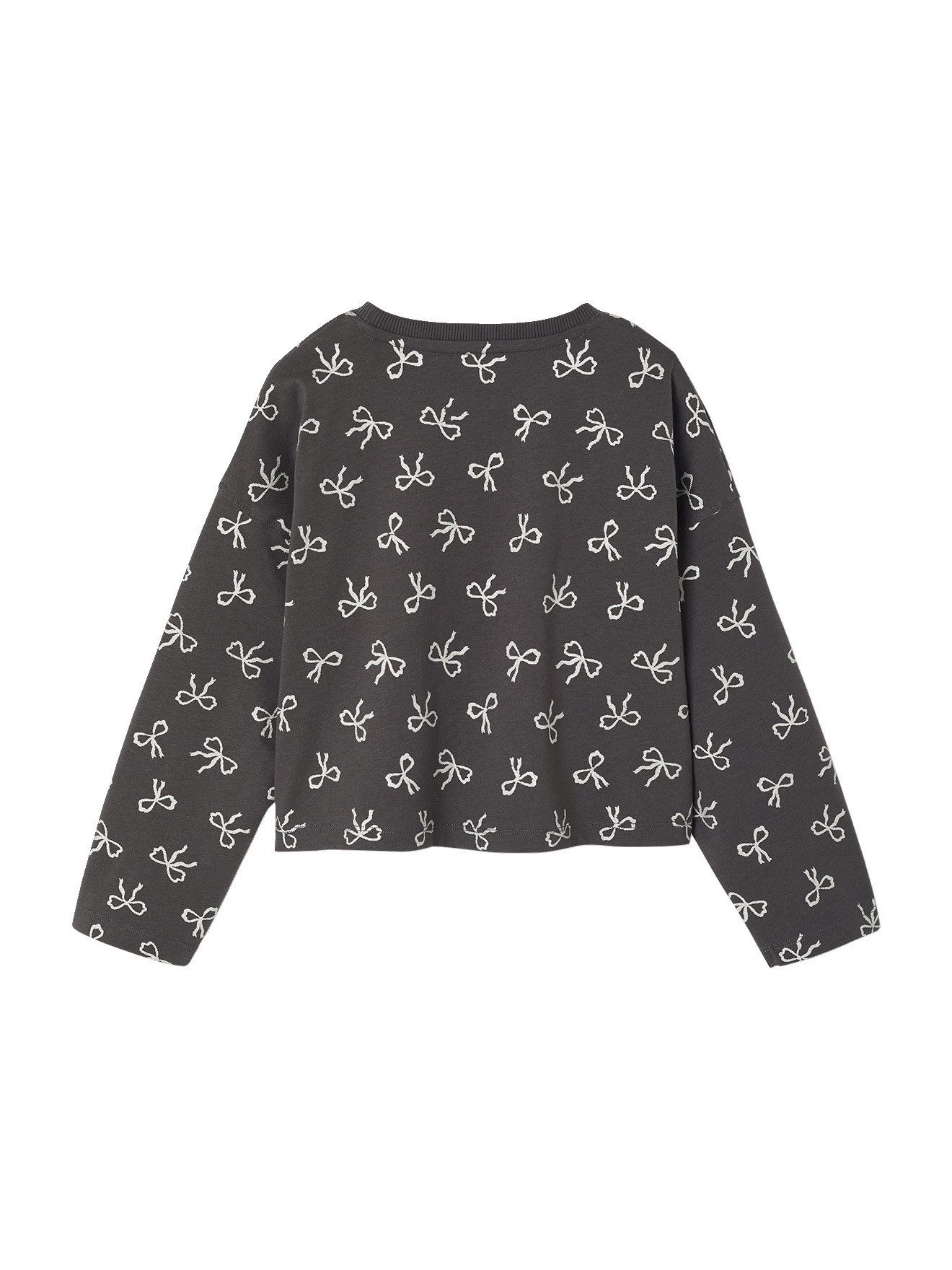 vertbaudet Langarmshirt Mädchen Cropped-Shirt mit langen Ärmeln – Bild 2 von 4