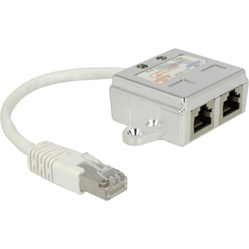 RJ45 Port Doppler 1 x RJ45 Stecker - 2 x RJ45 Netzwerk-Adapter