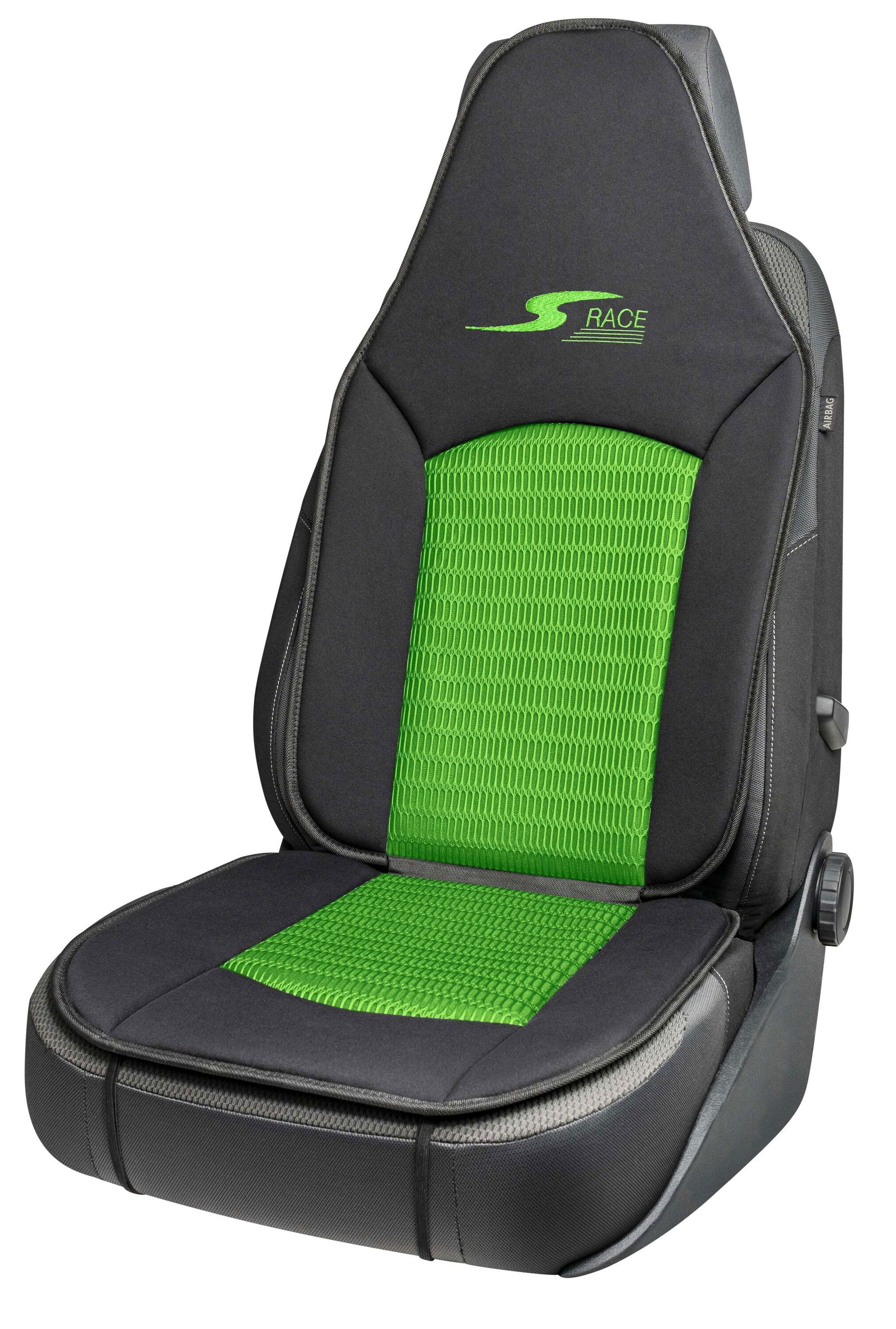 CarComfort Autositzauflage Sitzaufleger S-Race Pilotensit, 1 Stück, 1-tlg.