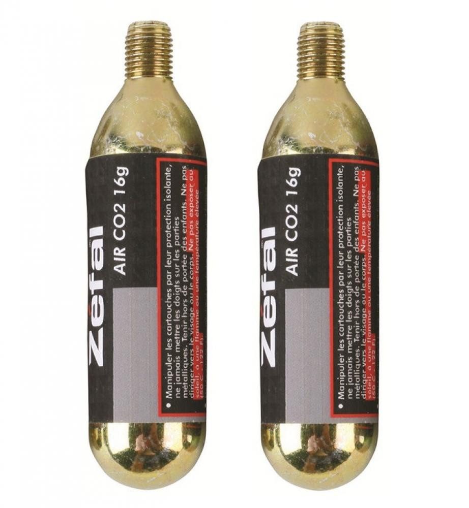 Zefal Fahrradpumpe Zéfal ZEFAL Co2 Kartusche 16 gr ez twist mit Gewinde - CO2Kartusche