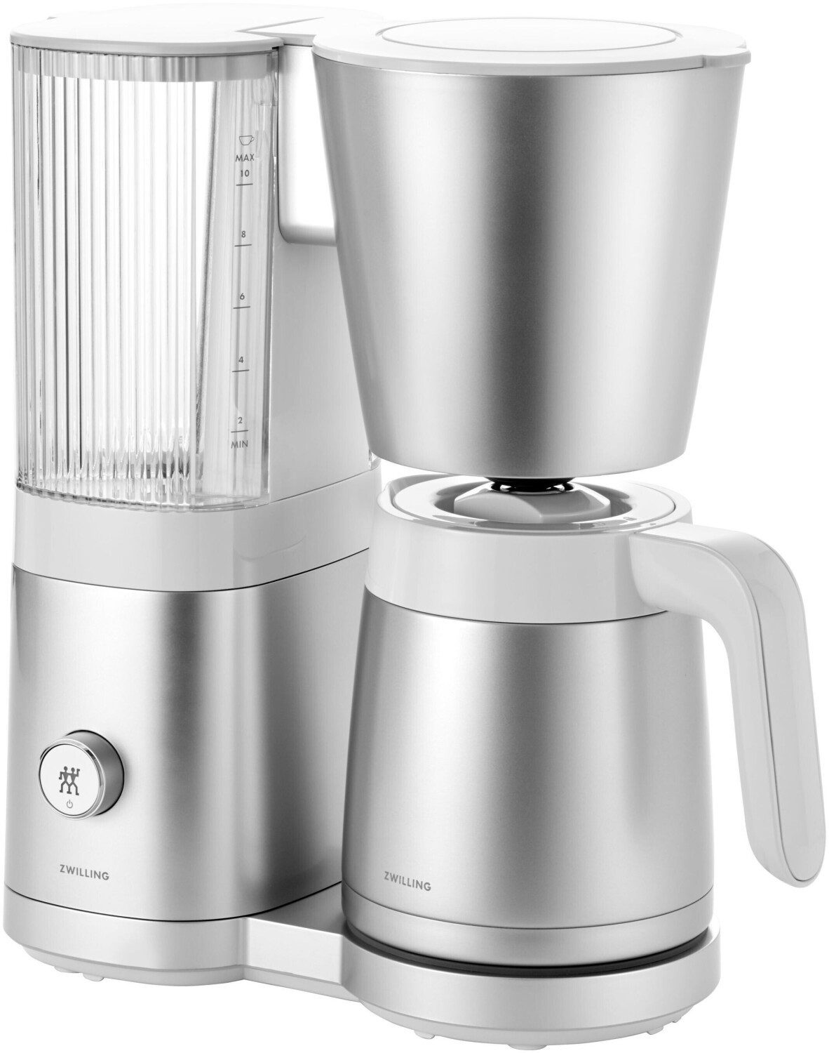Zwilling Filterkaffeemaschine Enfinigy, Papierfilter 1x4, Thermokanne, Aromafunktion, SCA-zertifiziert (Certified Home Brewer)