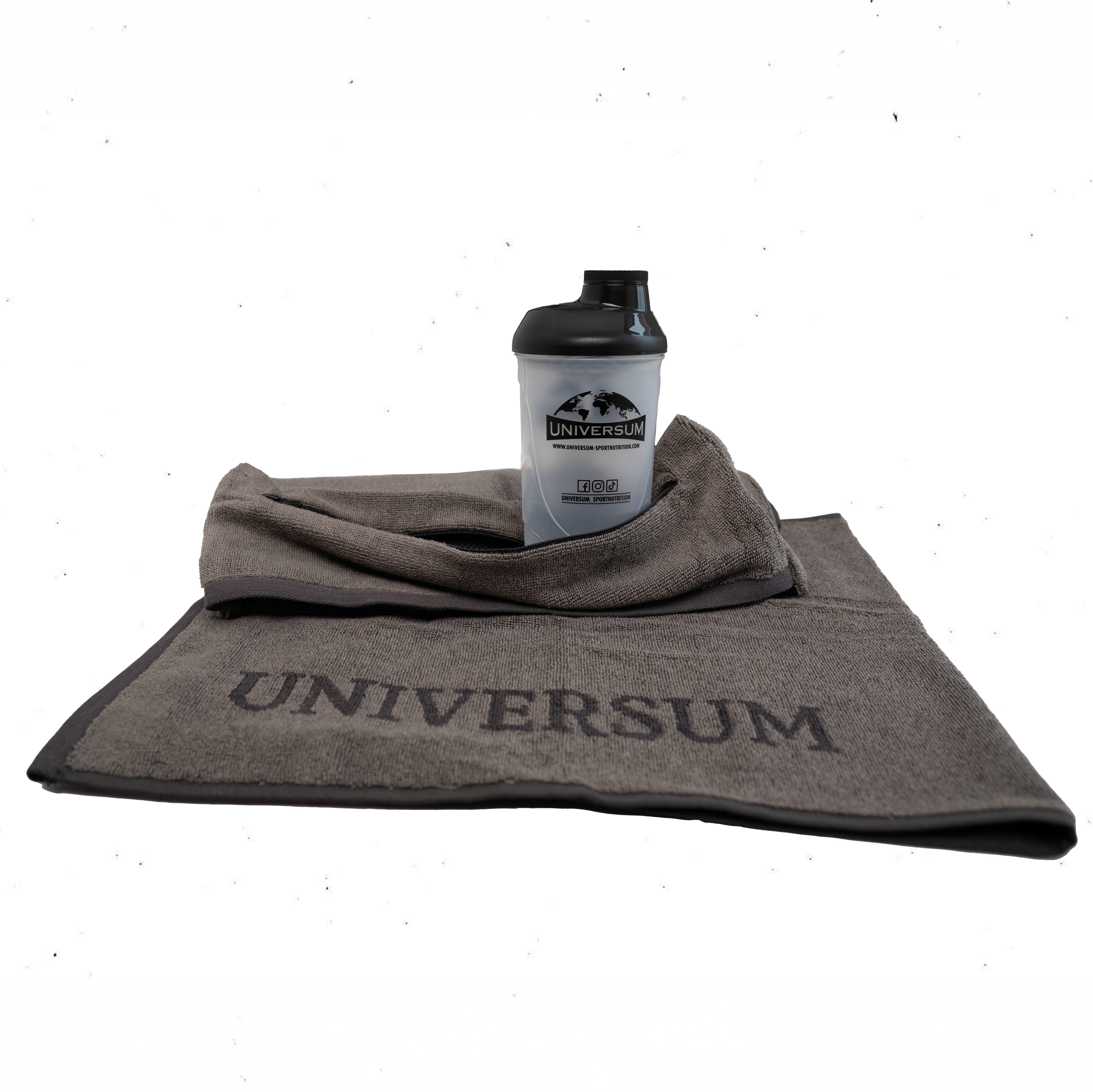 Universum Sportwear Sporthandtuch 2 Sport Handtuch mit Tasche Set 50x100, J günstig online kaufen