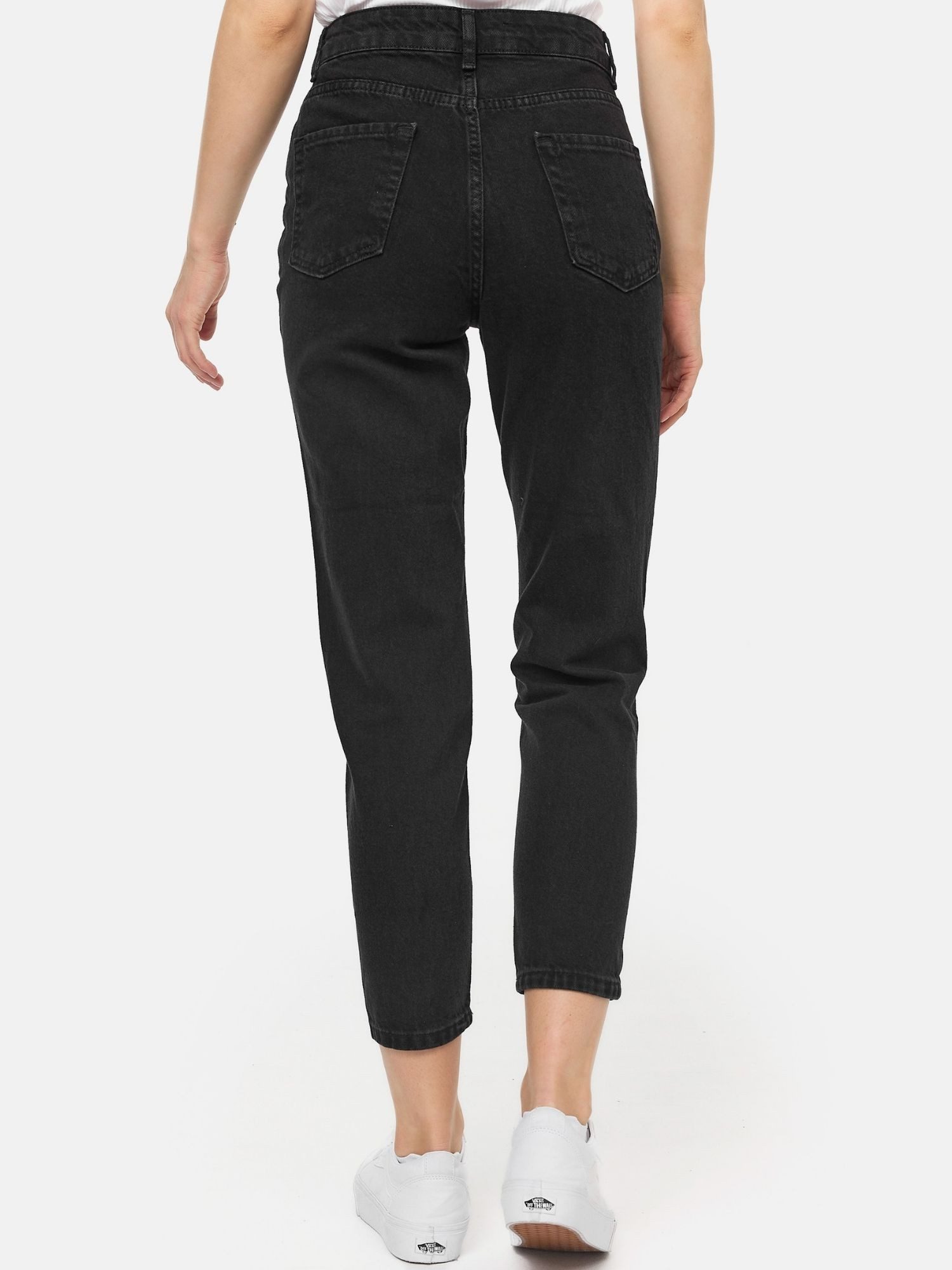 Tazzio Mom-Jeans F129 Mom Fit Schnitt, High Waist, lockere Passform, Tapered Leg