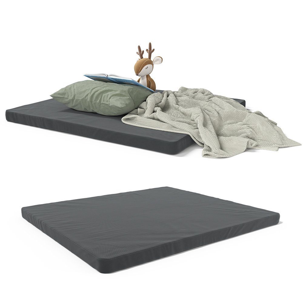 Kindermatratze Teddy, Grau, 90 x 101 cm, VitaliSpa®, 5 cm hoch, (kein Set)