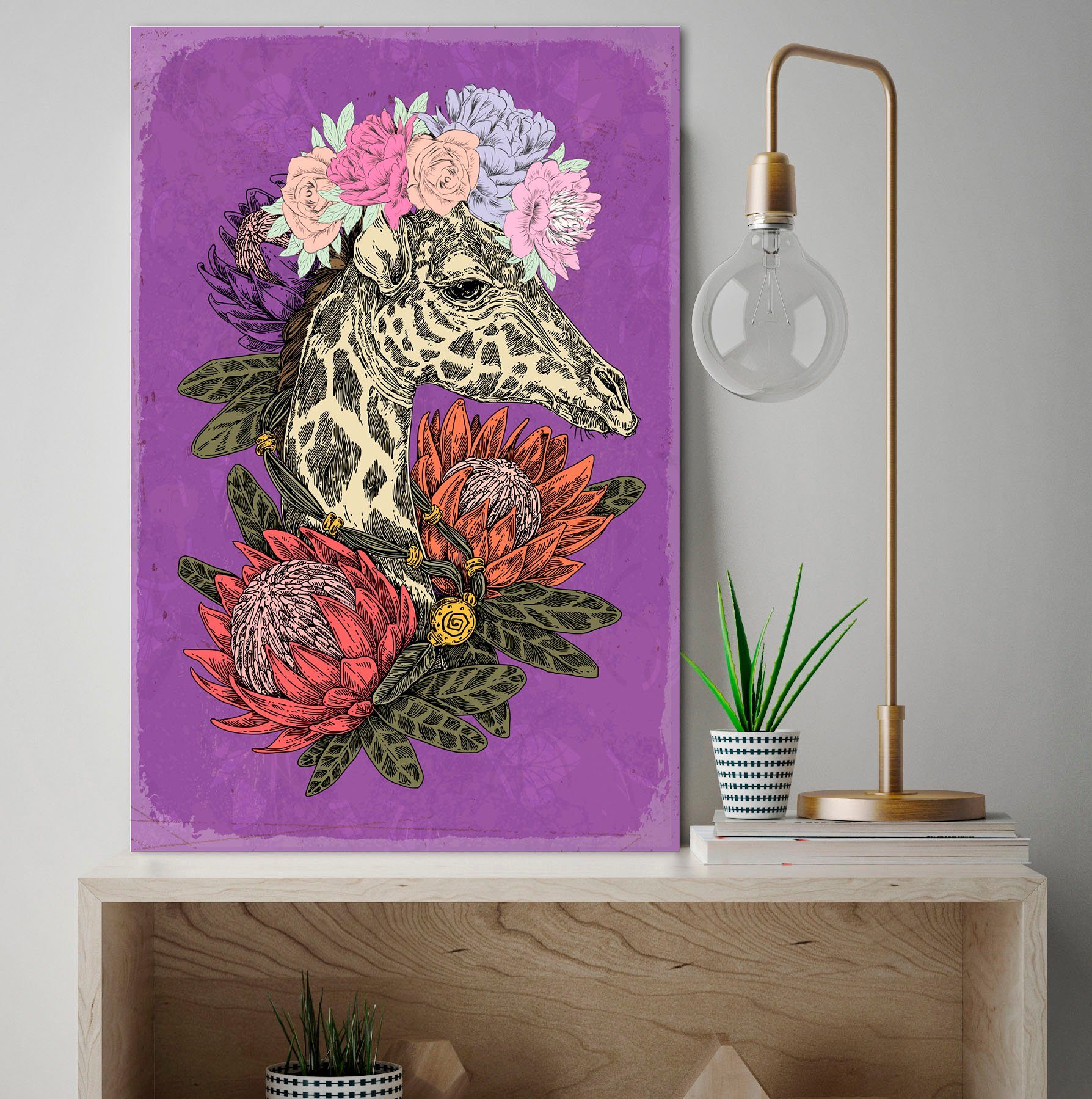 Metallbild Gerta