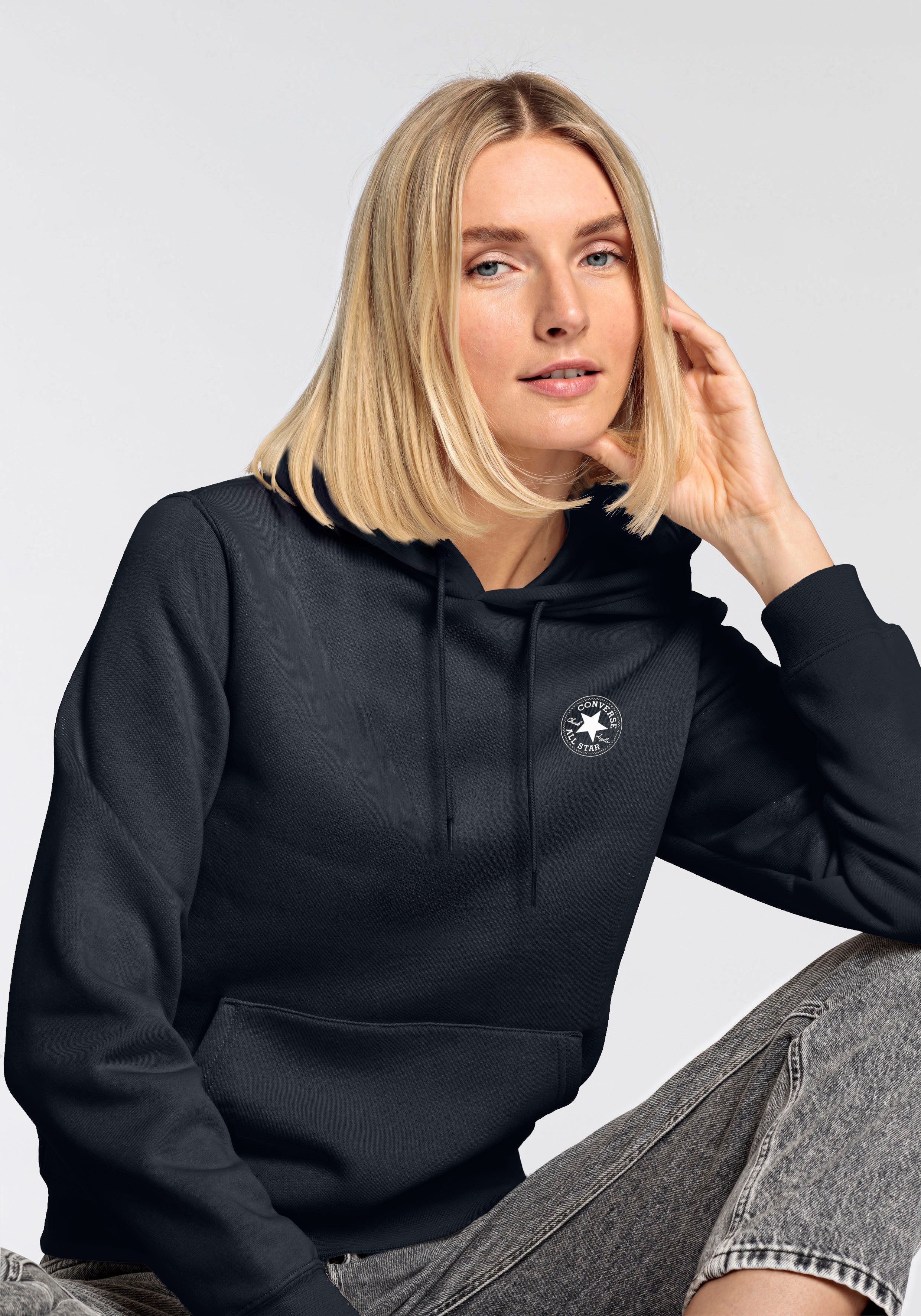 Converse Kapuzensweatshirt WOMEN'S CONVERSE POLAR FLEECE günstig online kaufen