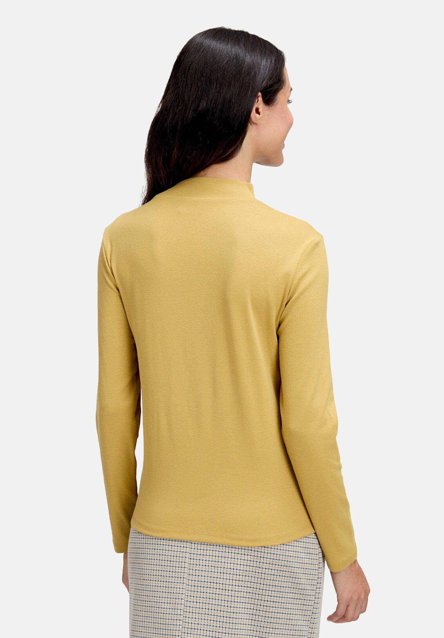Cartoon Kurzarmshirt Damen mit Kragen (1-tlg)